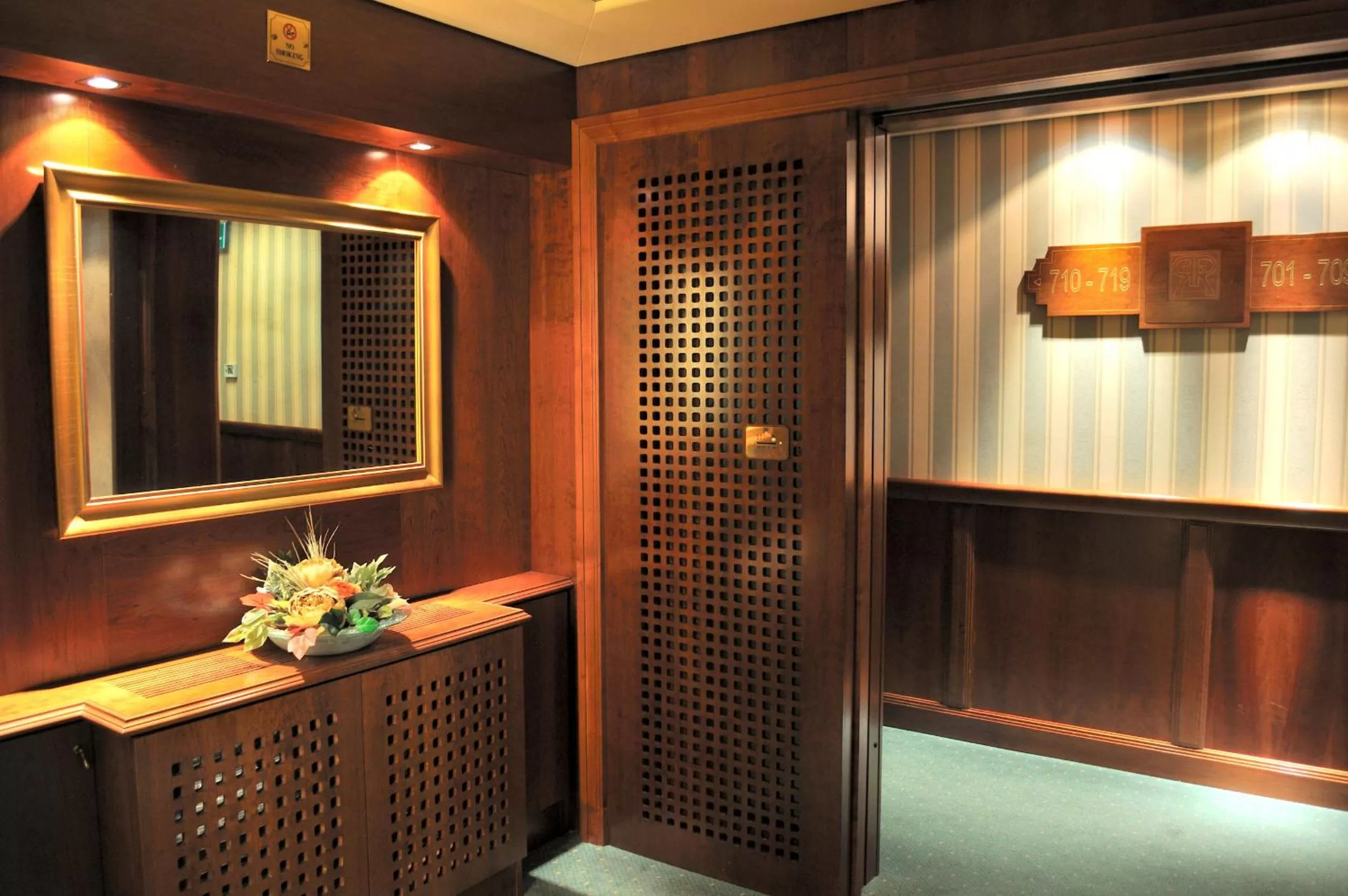 Decorative detail in Hotel Pineta Palace