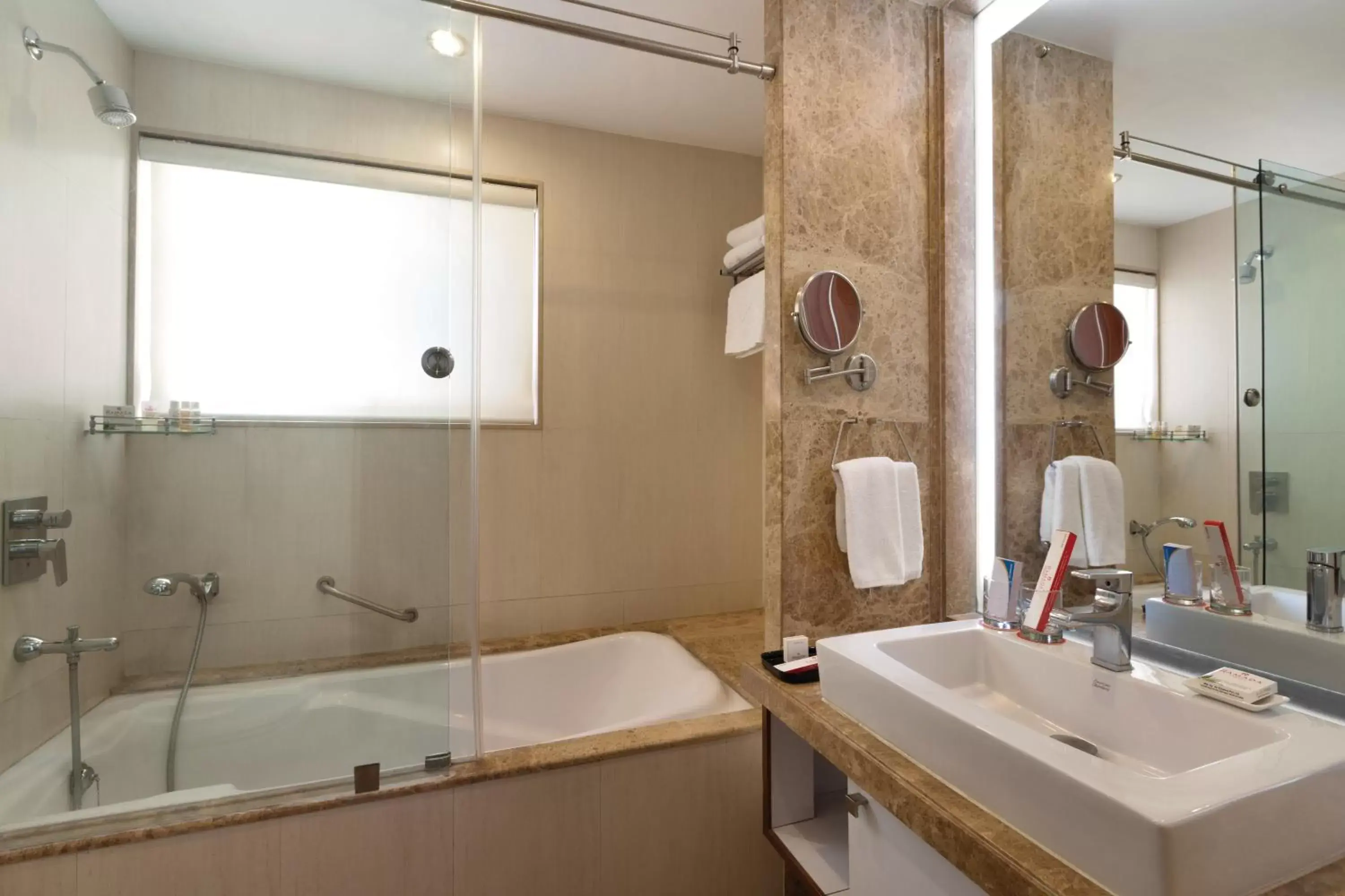 Bathroom in Ramada Ahmedabad