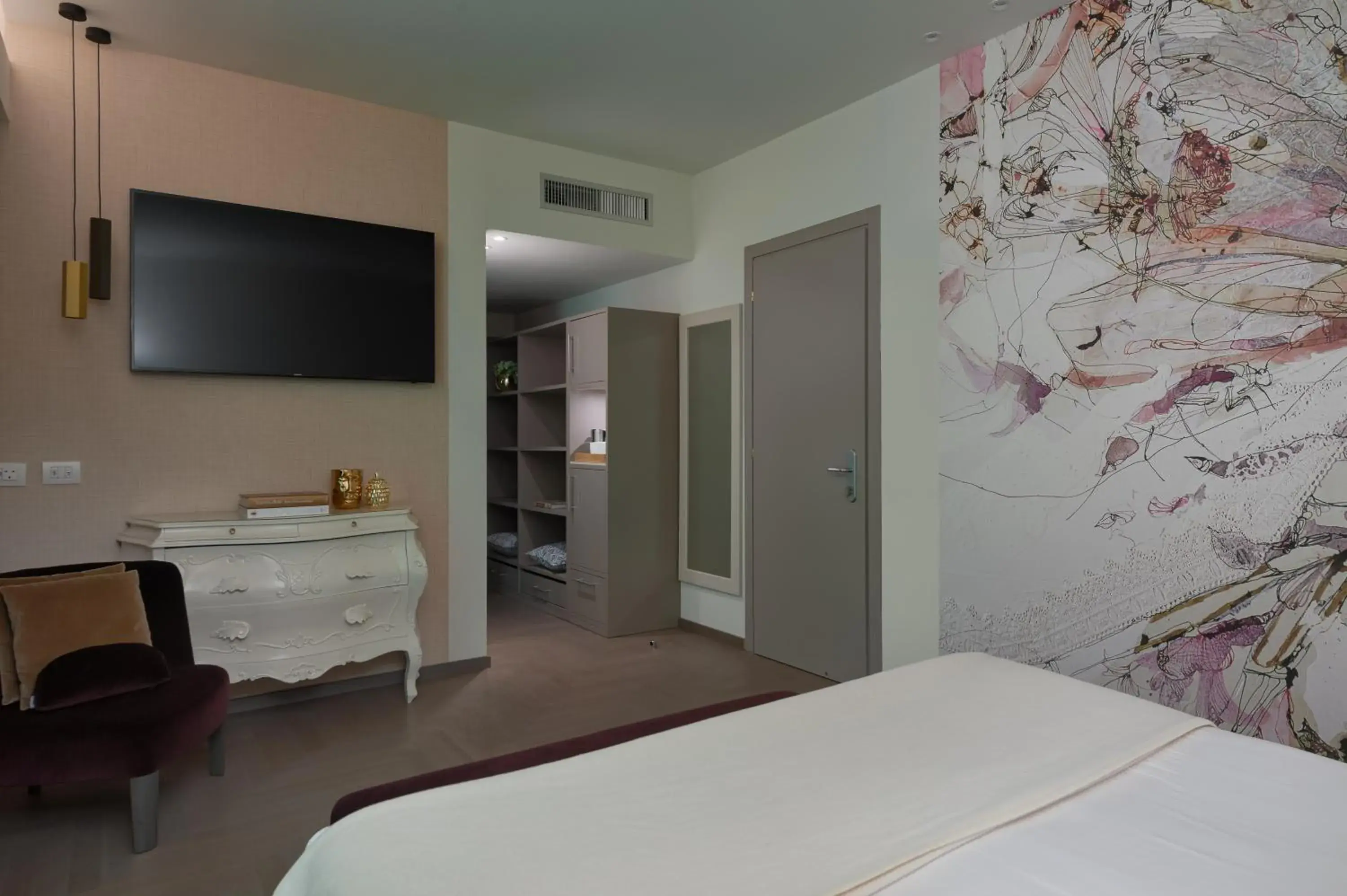Bedroom, Bed in Olivi Hotel & Natural Spa