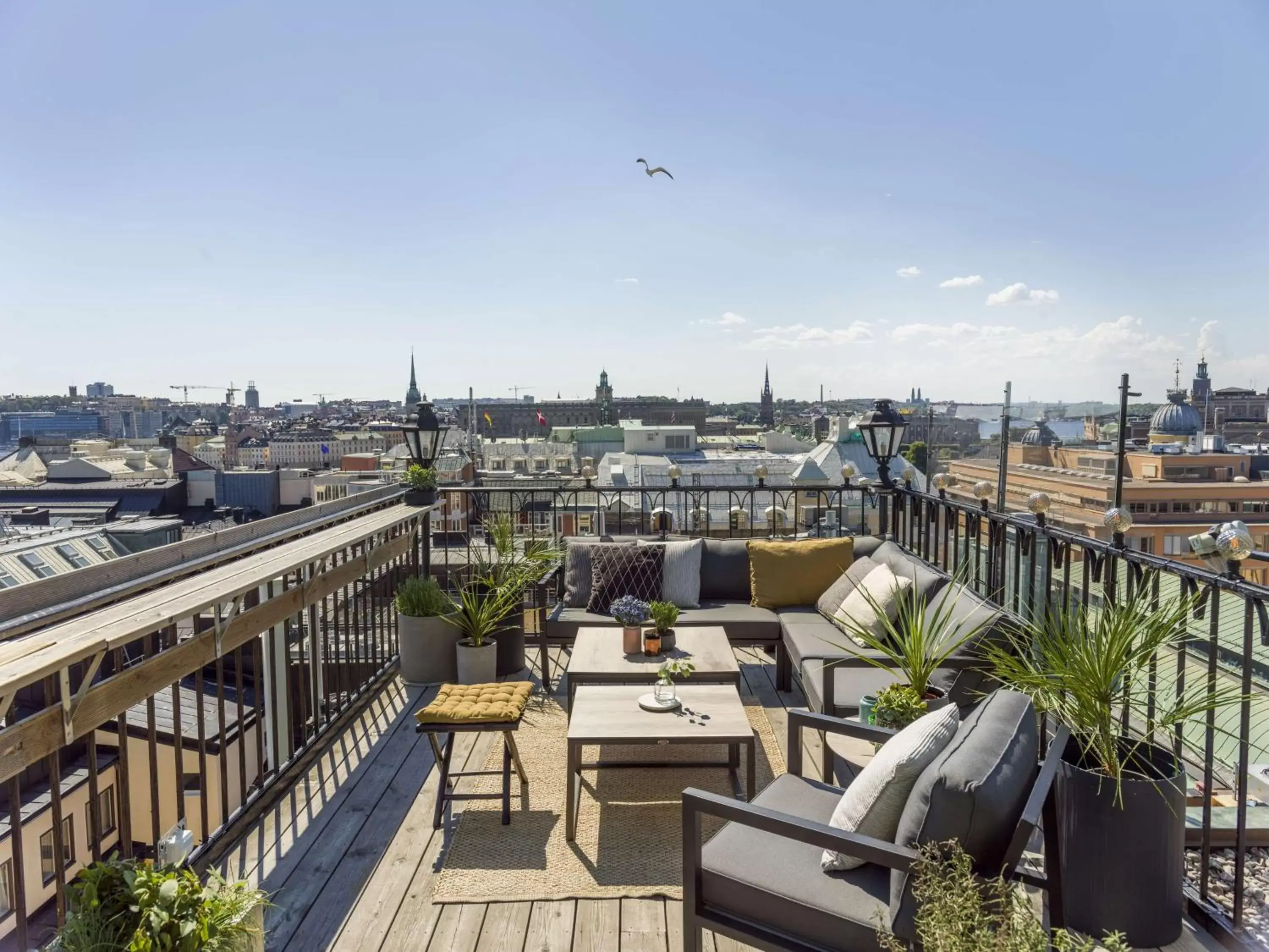 Patio in Radisson Collection, Strand Hotel, Stockholm