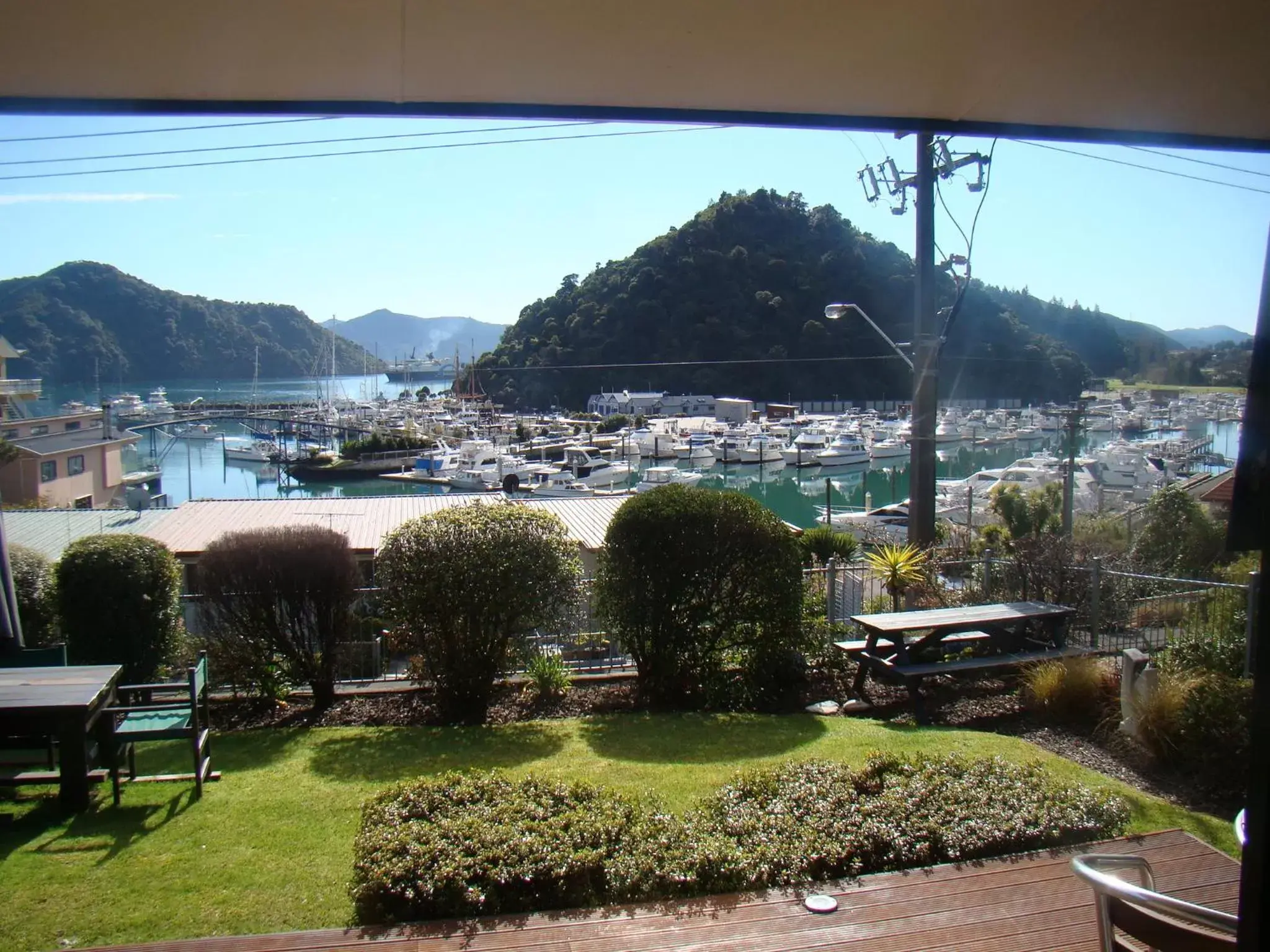 Sea view in Harbour View Motel