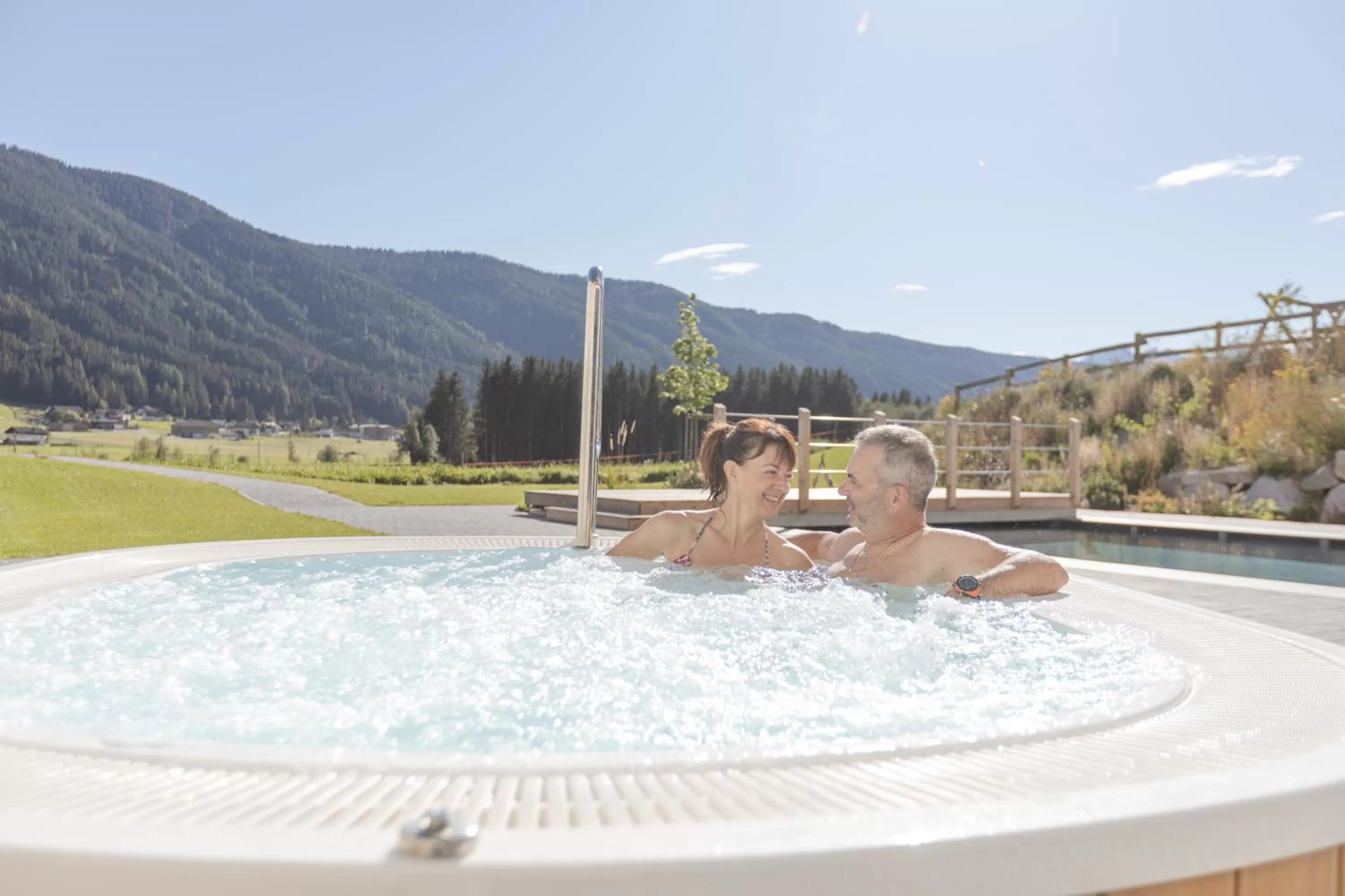 Hot Tub in Hotel Tyrol