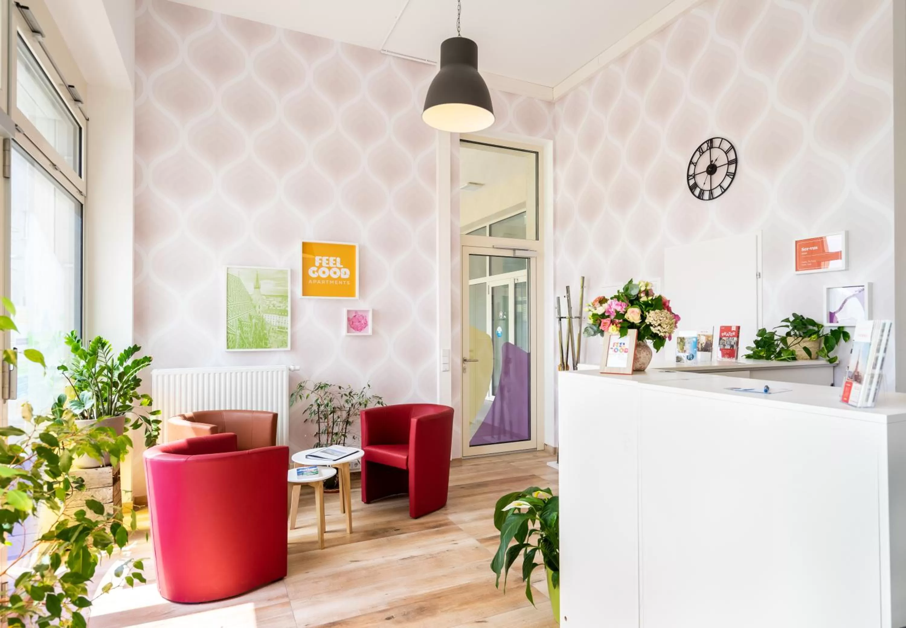 Lobby or reception in FeelGood Apartments SmartLiving | contactless check-in