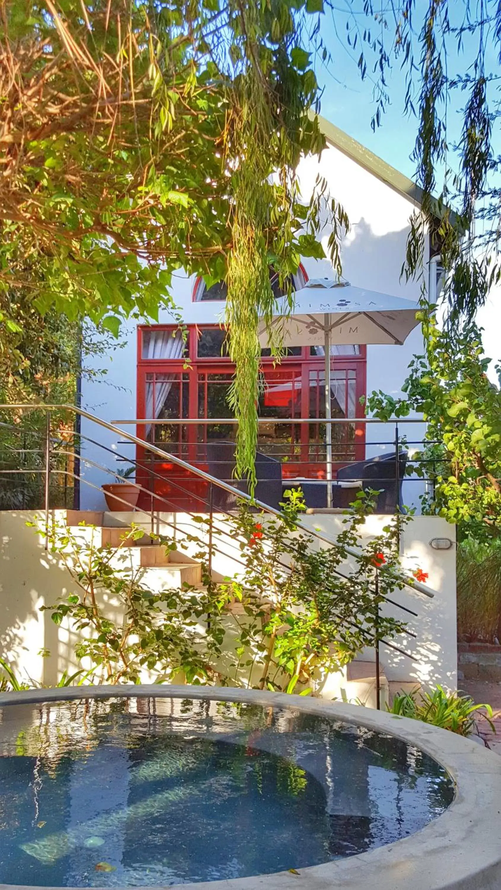 Swimming pool in Mimosa Lodge Swimming pool in Mimosa Lodge