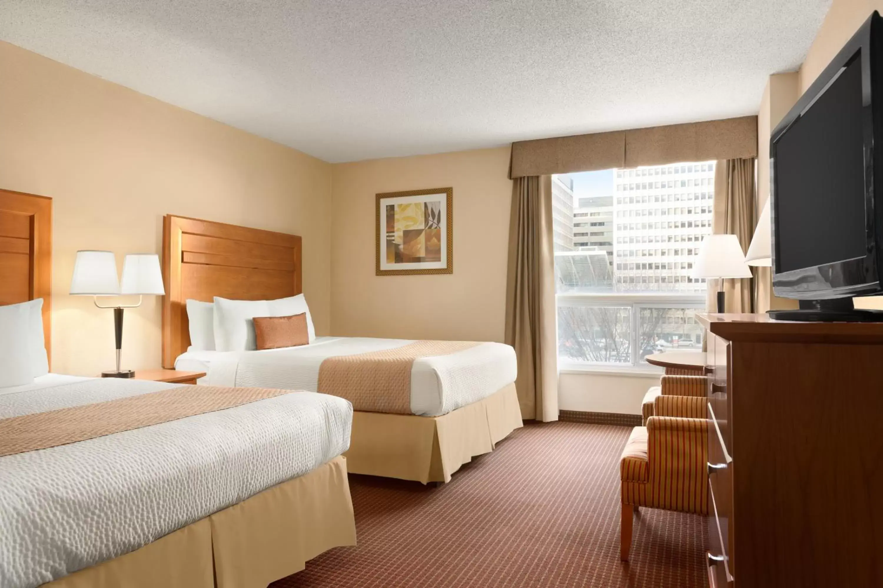 Bed in Days Inn by Wyndham Edmonton Downtown