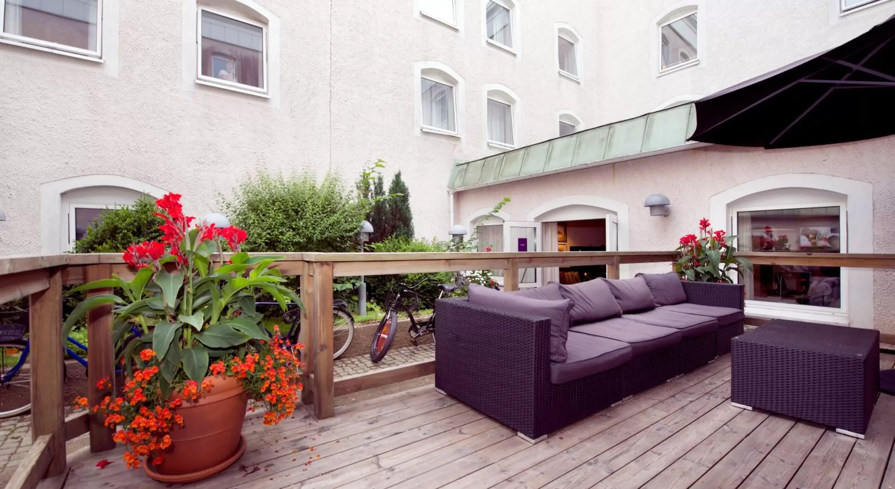 Balcony/Terrace, Patio/Outdoor Area in Clarion Collection Hotel Fregatten