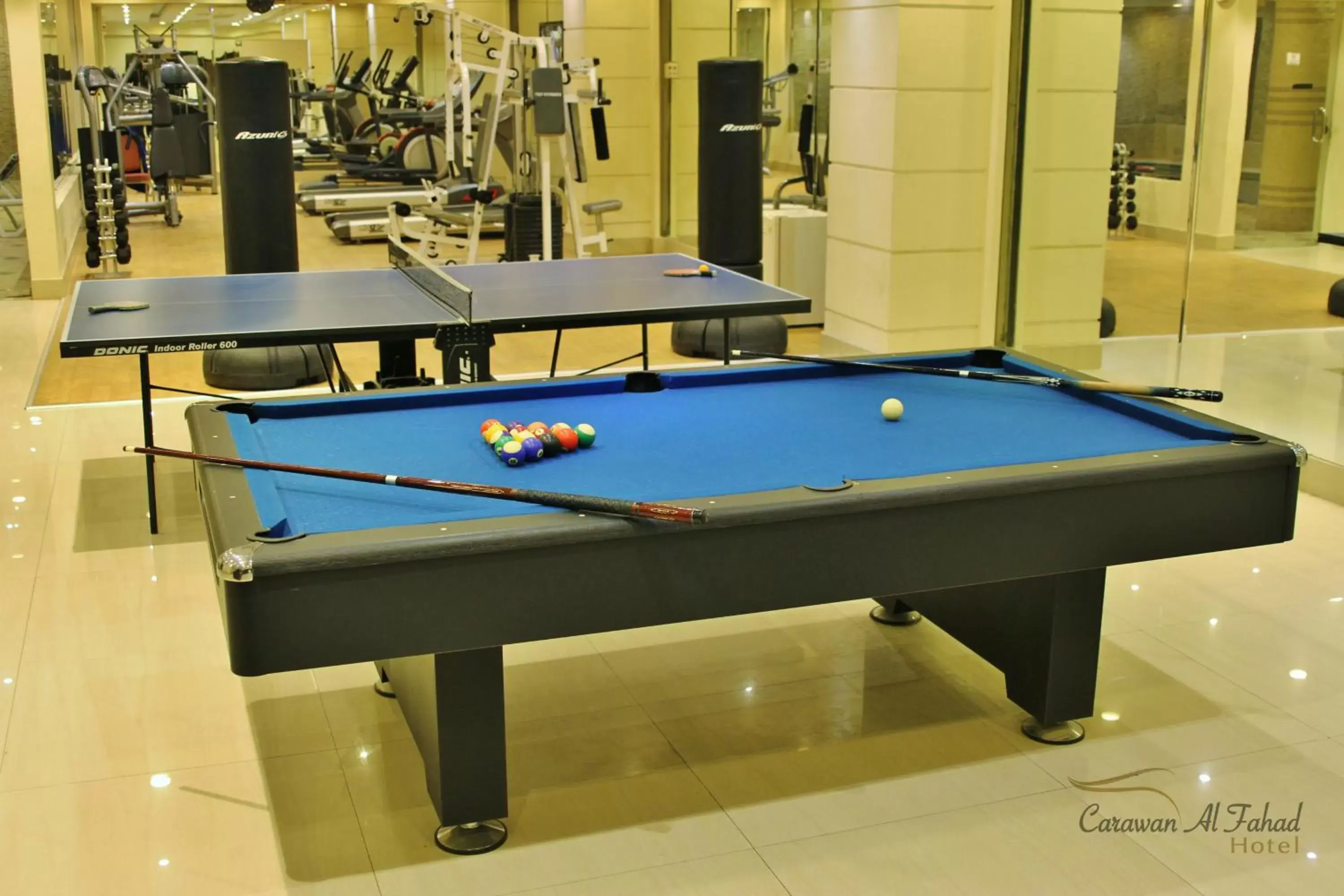 Billiard, Billiards in Carawan Al Fahad Hotel