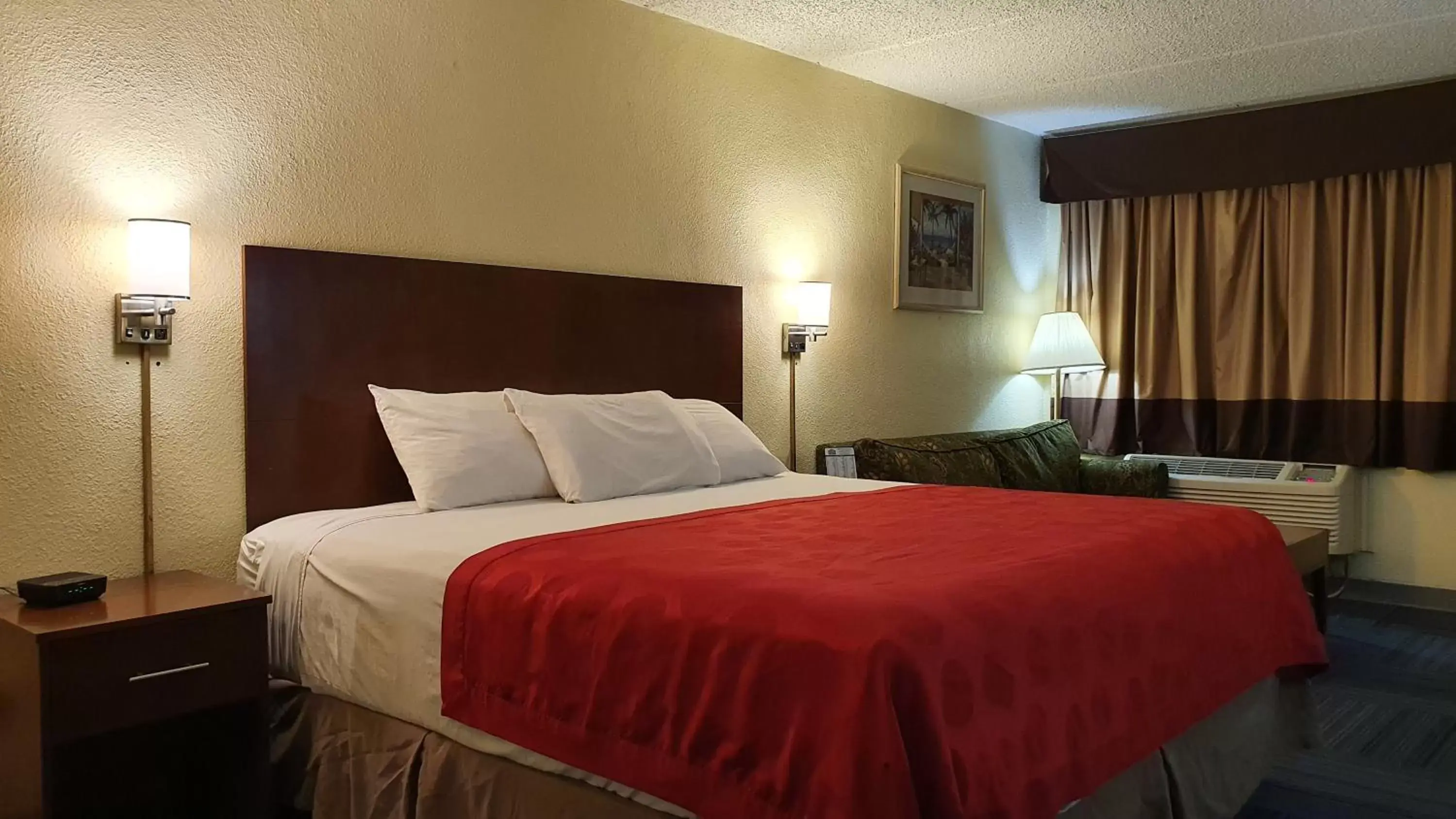 Bed in South Padre Island Inn