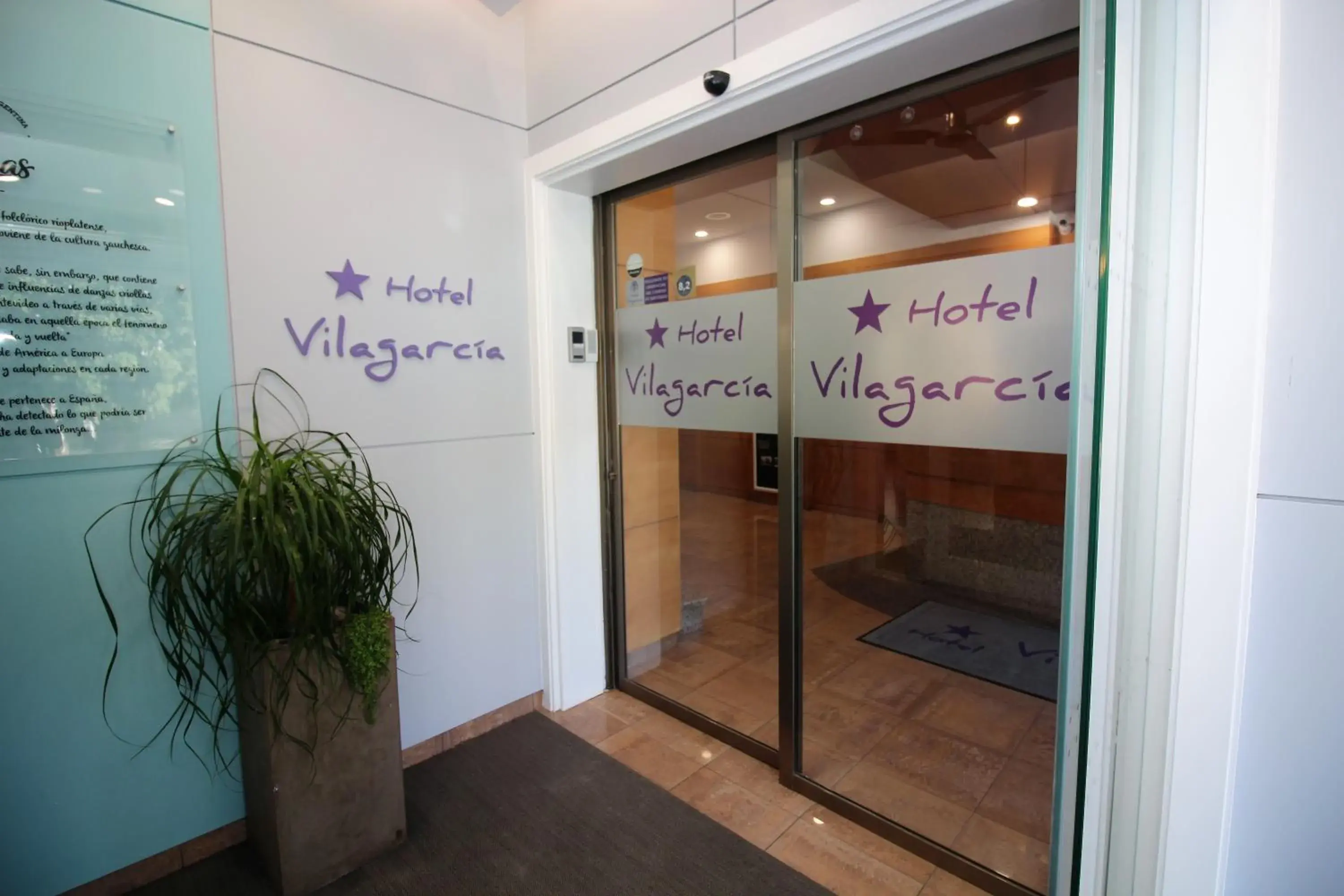 Lobby or reception, Property Logo/Sign in Hotel Vilagarcia