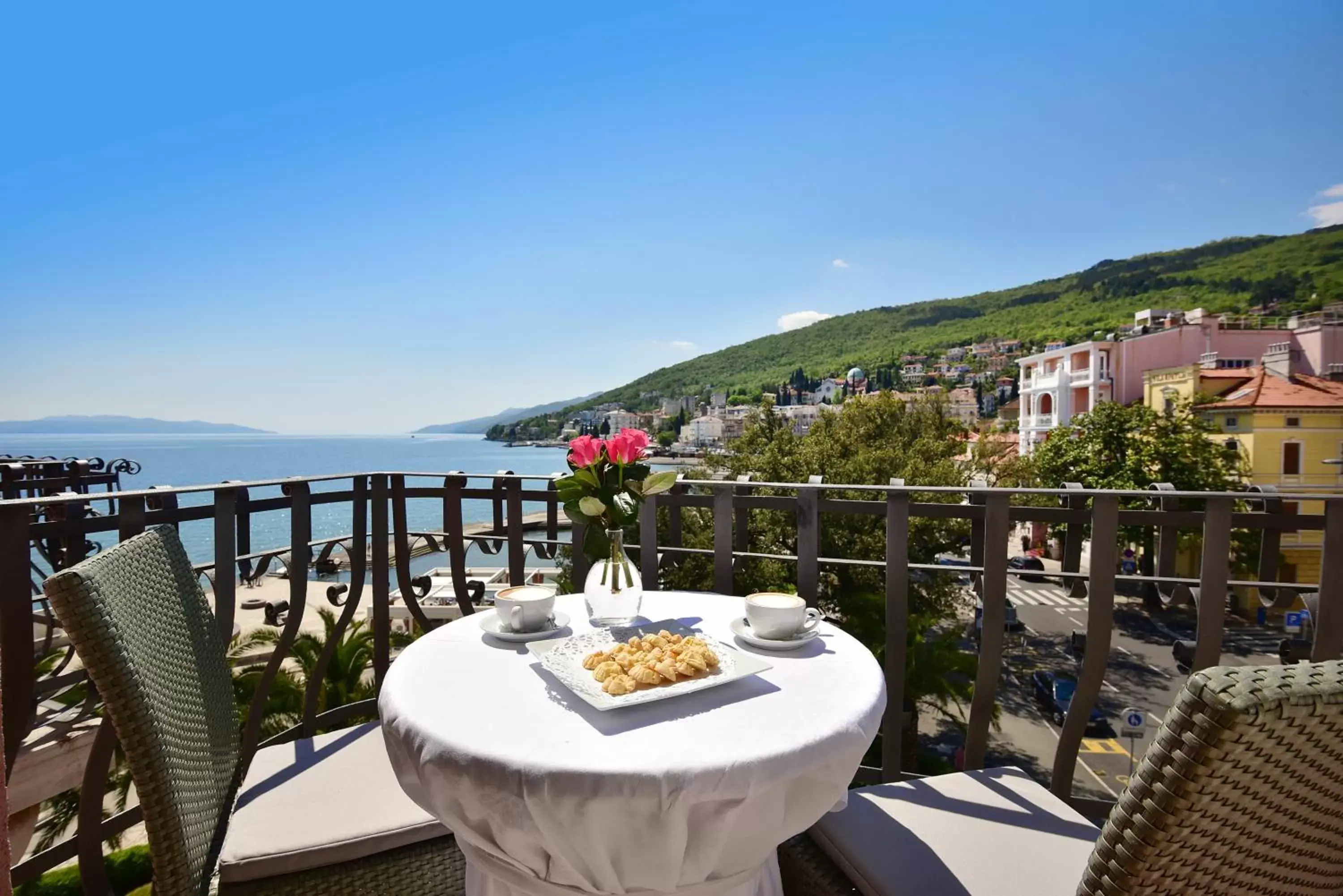 Balcony/Terrace in Amadria Park Hotel Milenij