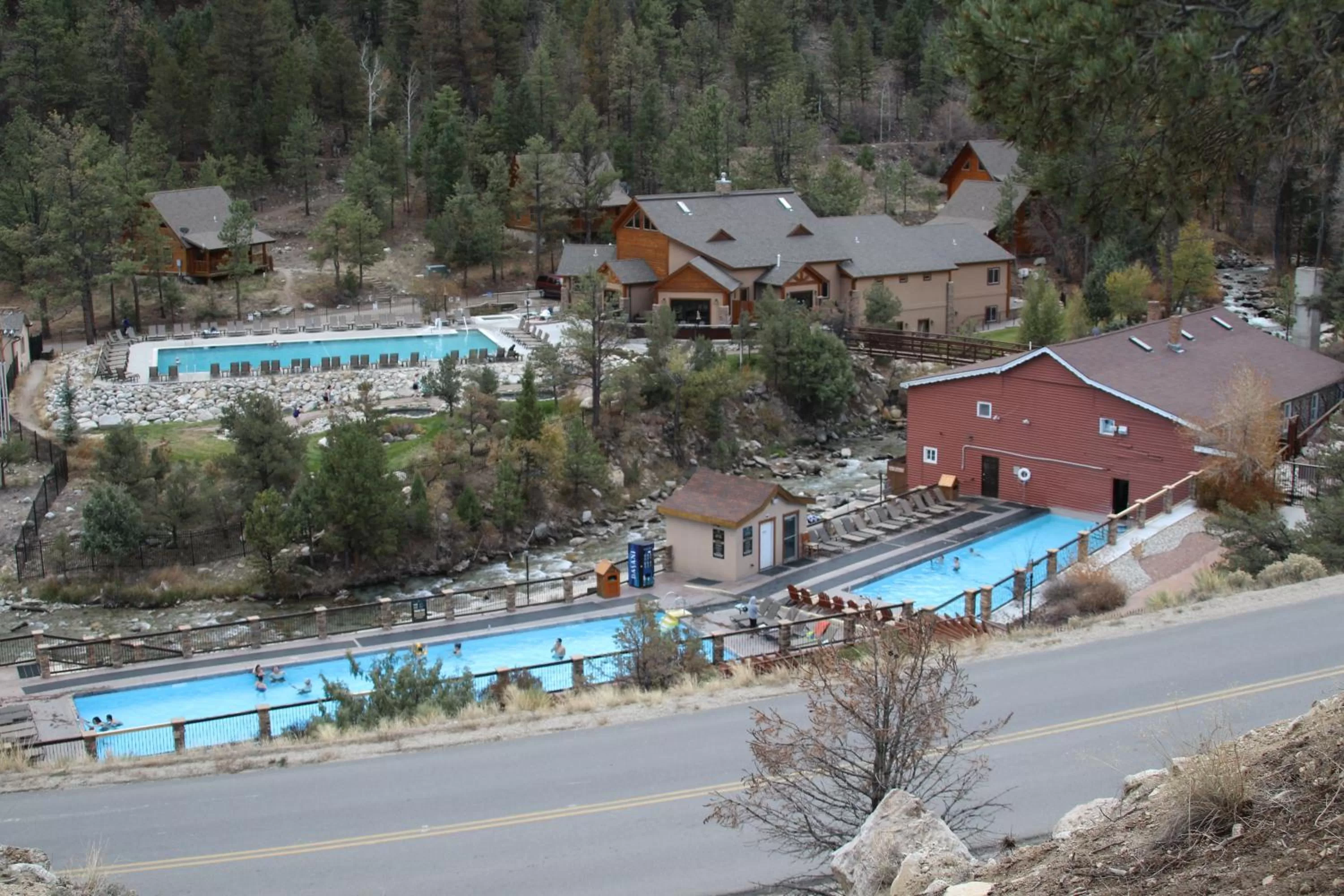 Bird's eye view in Mount Princeton Hot Springs Resort