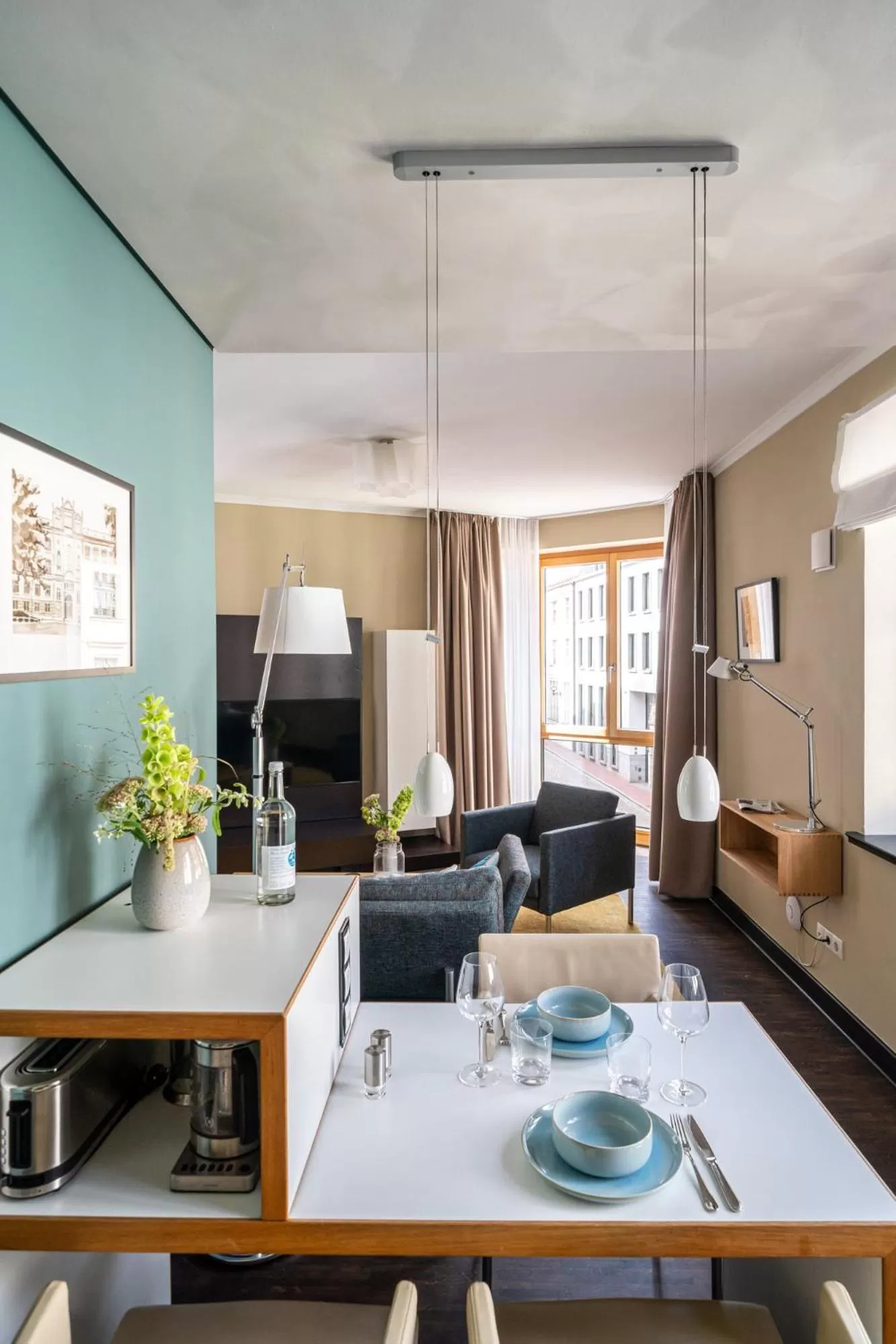 Photo of the whole room in The Green Rostock Apartment Hotel