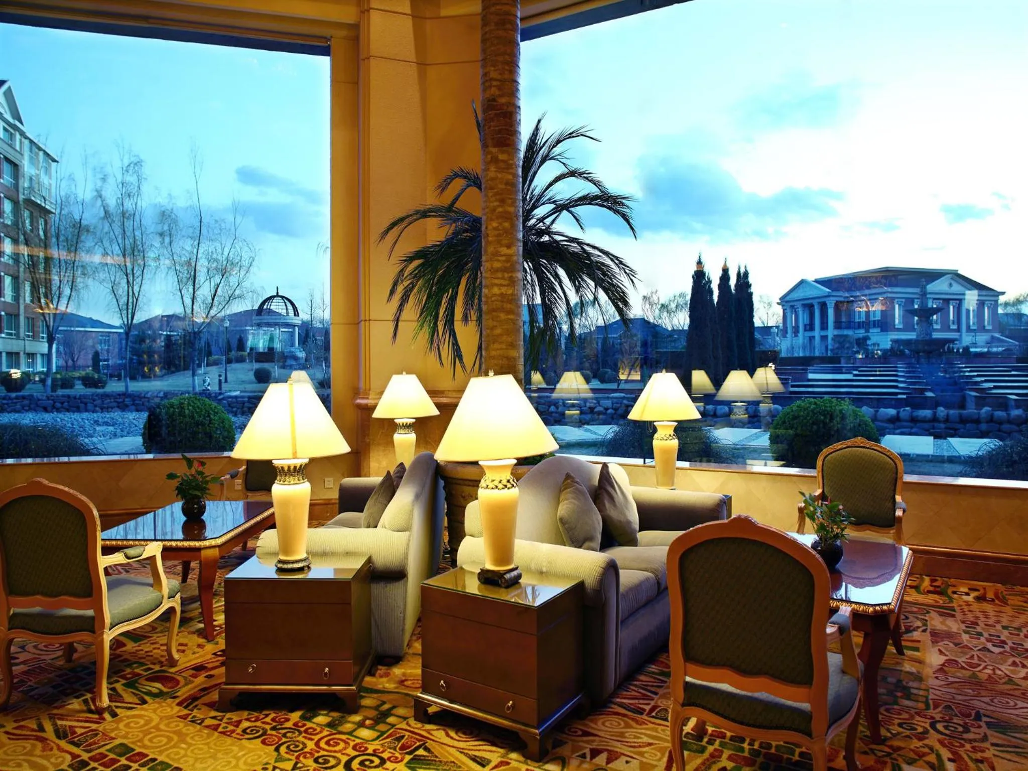 Sunset in Wyndham Beijing North