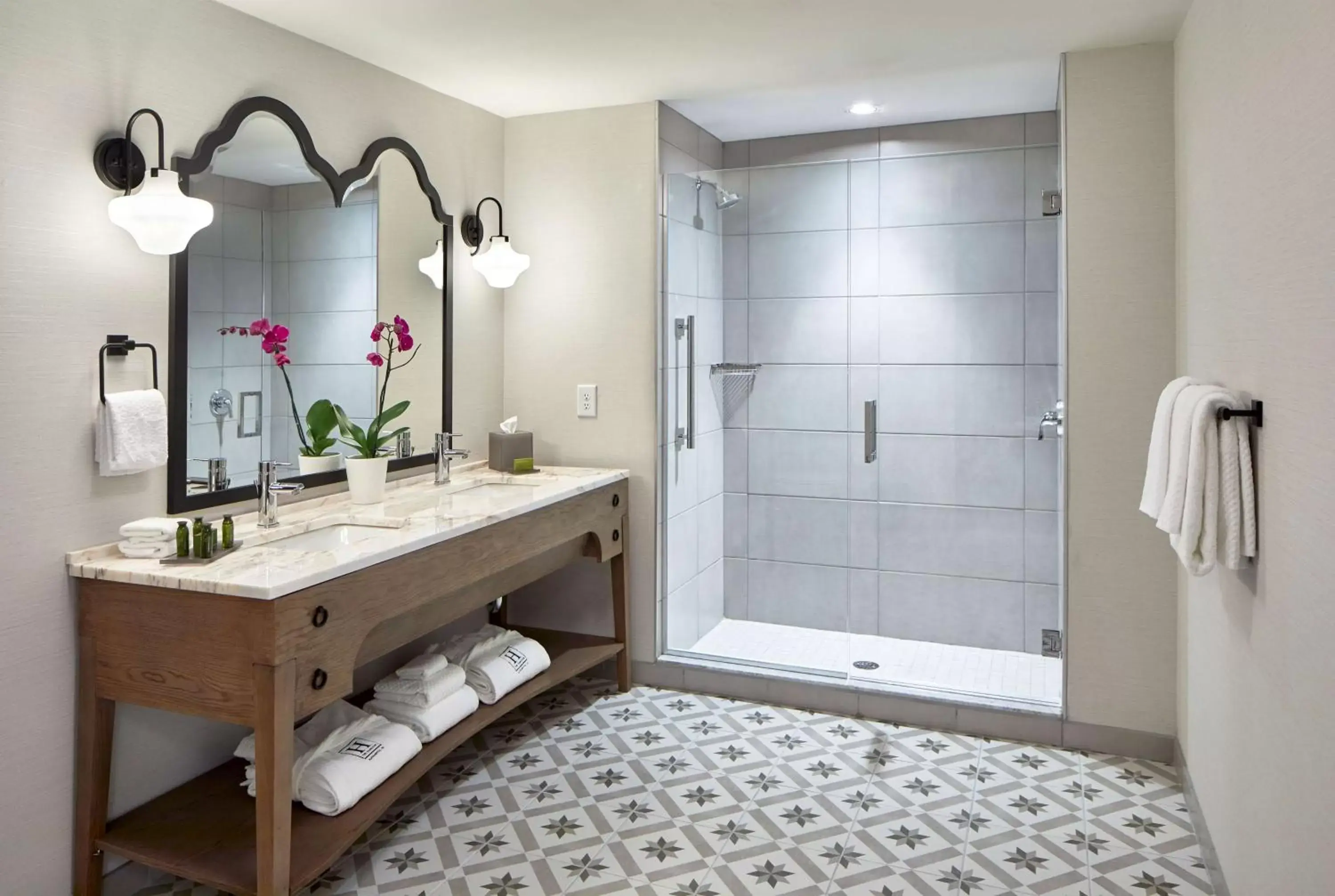 Bathroom in The Hamilton Alpharetta, Curio Collection By Hilton