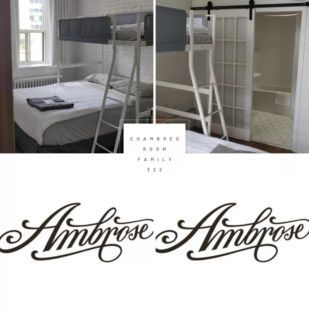 Bed in Ambrose House & Cafe - SELF CHECK-IN GUESTHOUSE