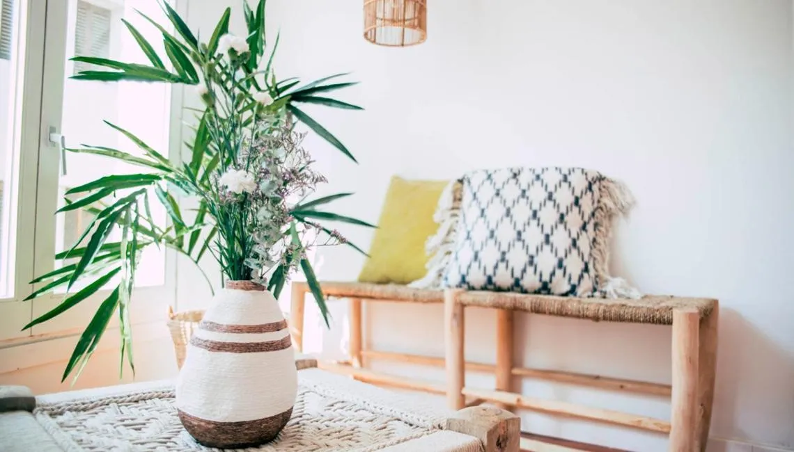 Patio in Hostal Ses Negres