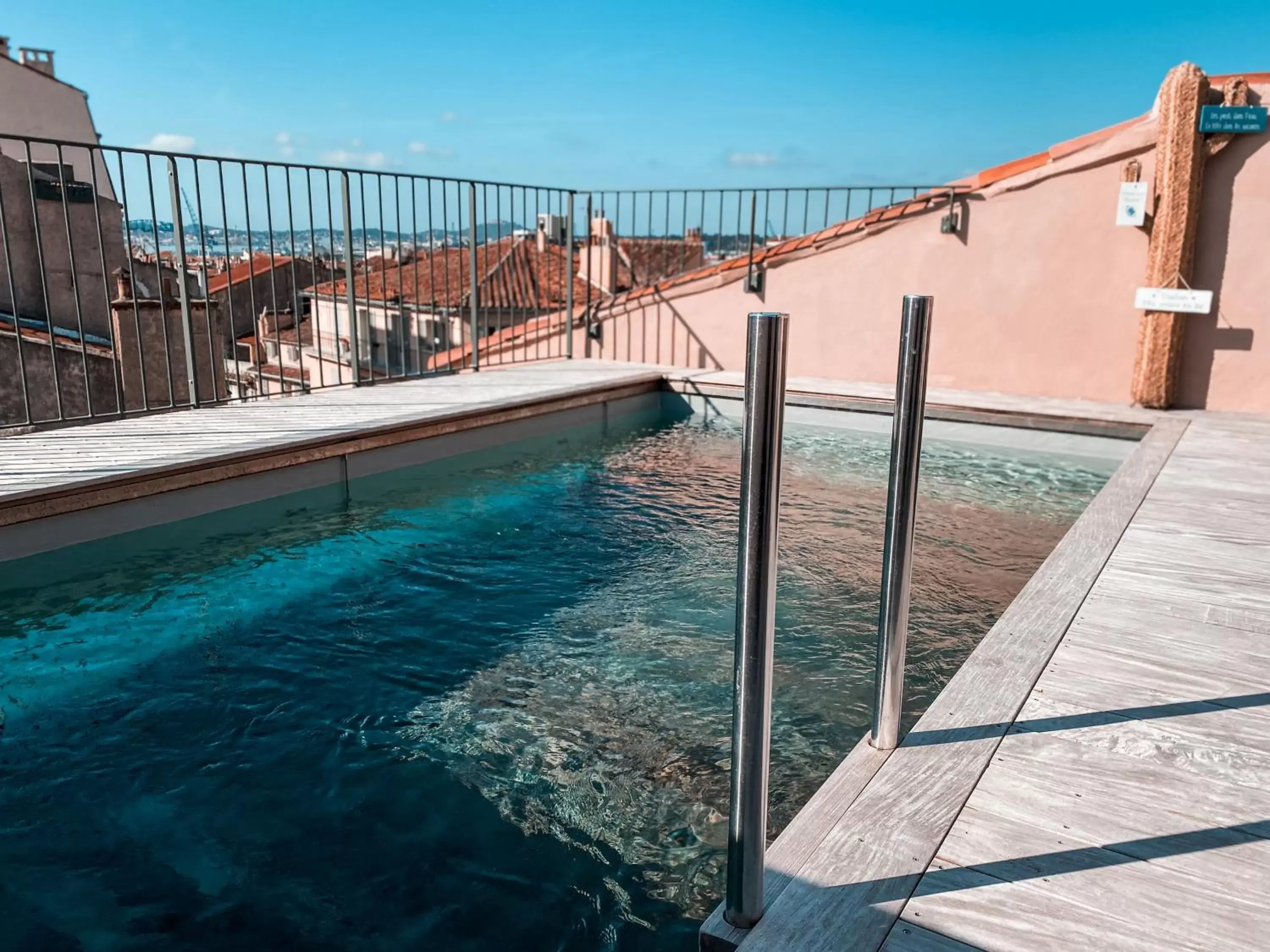 Swimming Pool in Grand Hôtel Dauphiné, Boutique Hôtel & Suites