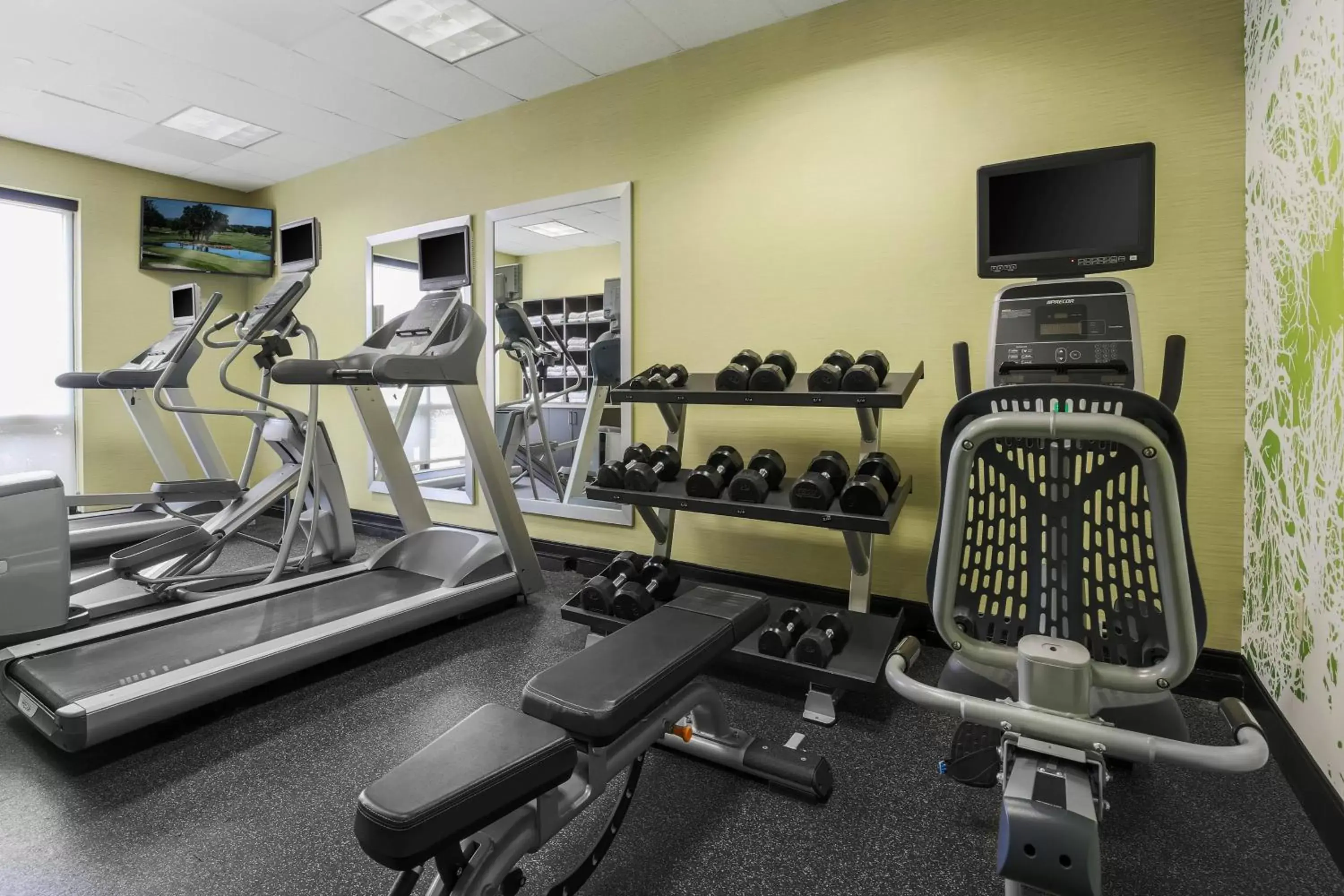 Fitness centre/facilities, Fitness Center/Facilities in SpringHill Suites by Marriott Oklahoma City Quail Springs