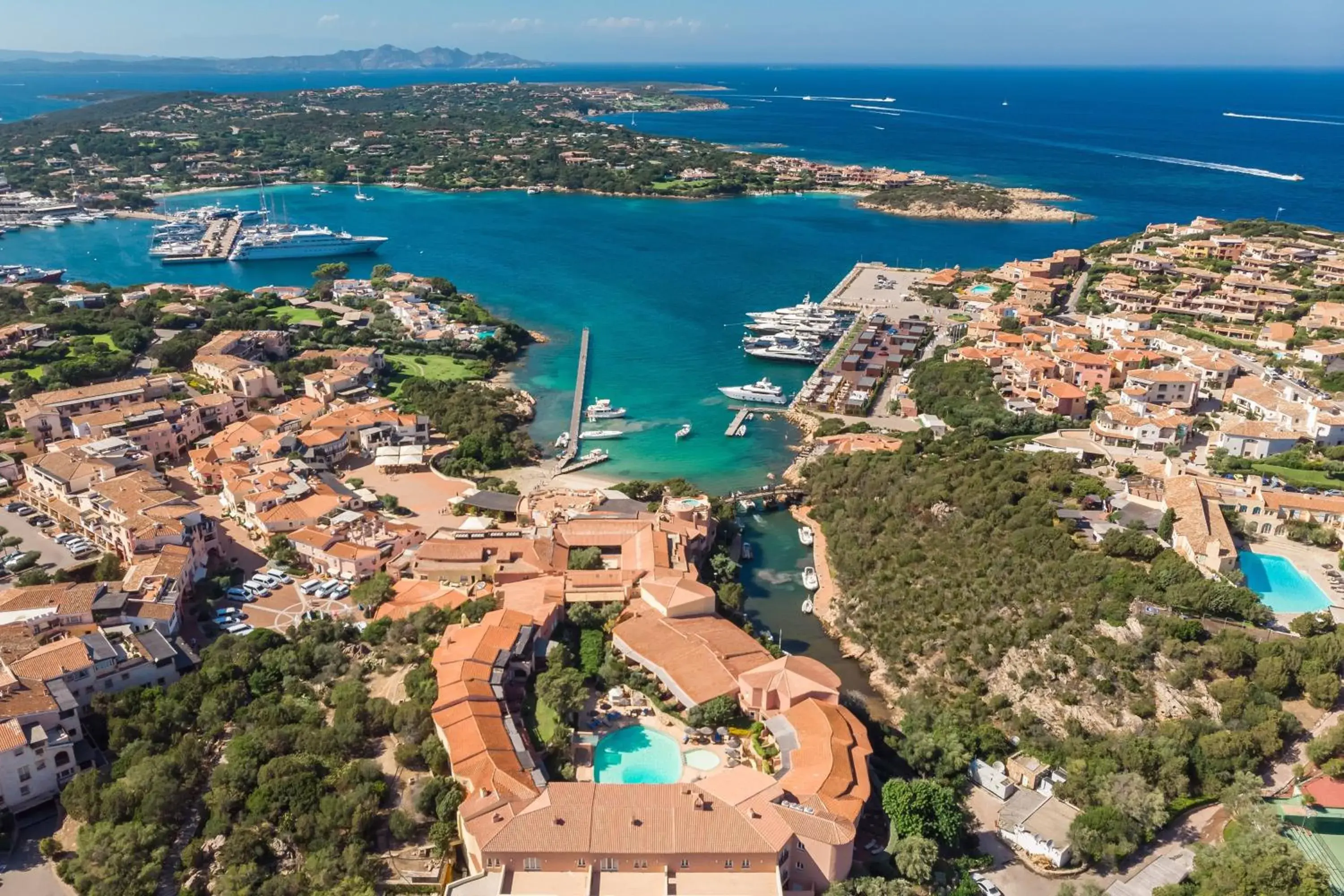 Property building, Bird's-eye View in Cervo Hotel, Costa Smeralda Resort