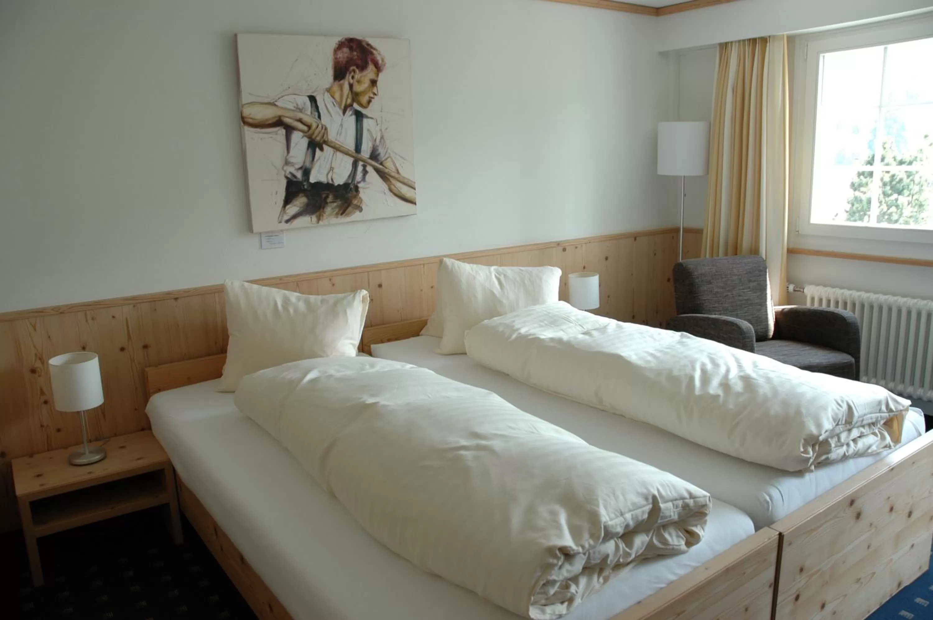 Bed in Landgasthof Sternen