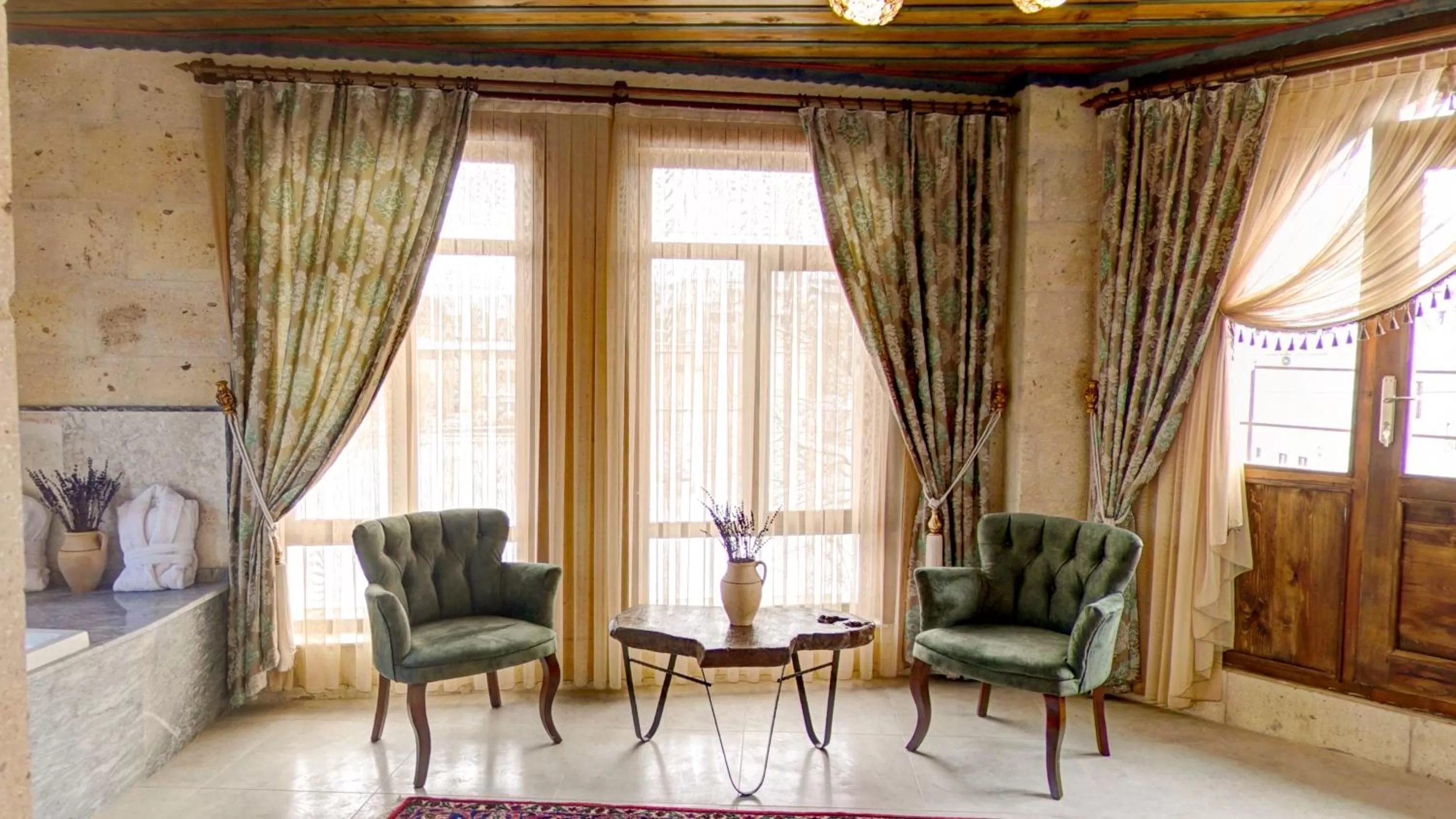 Balcony/Terrace in Premium Cappadocia House