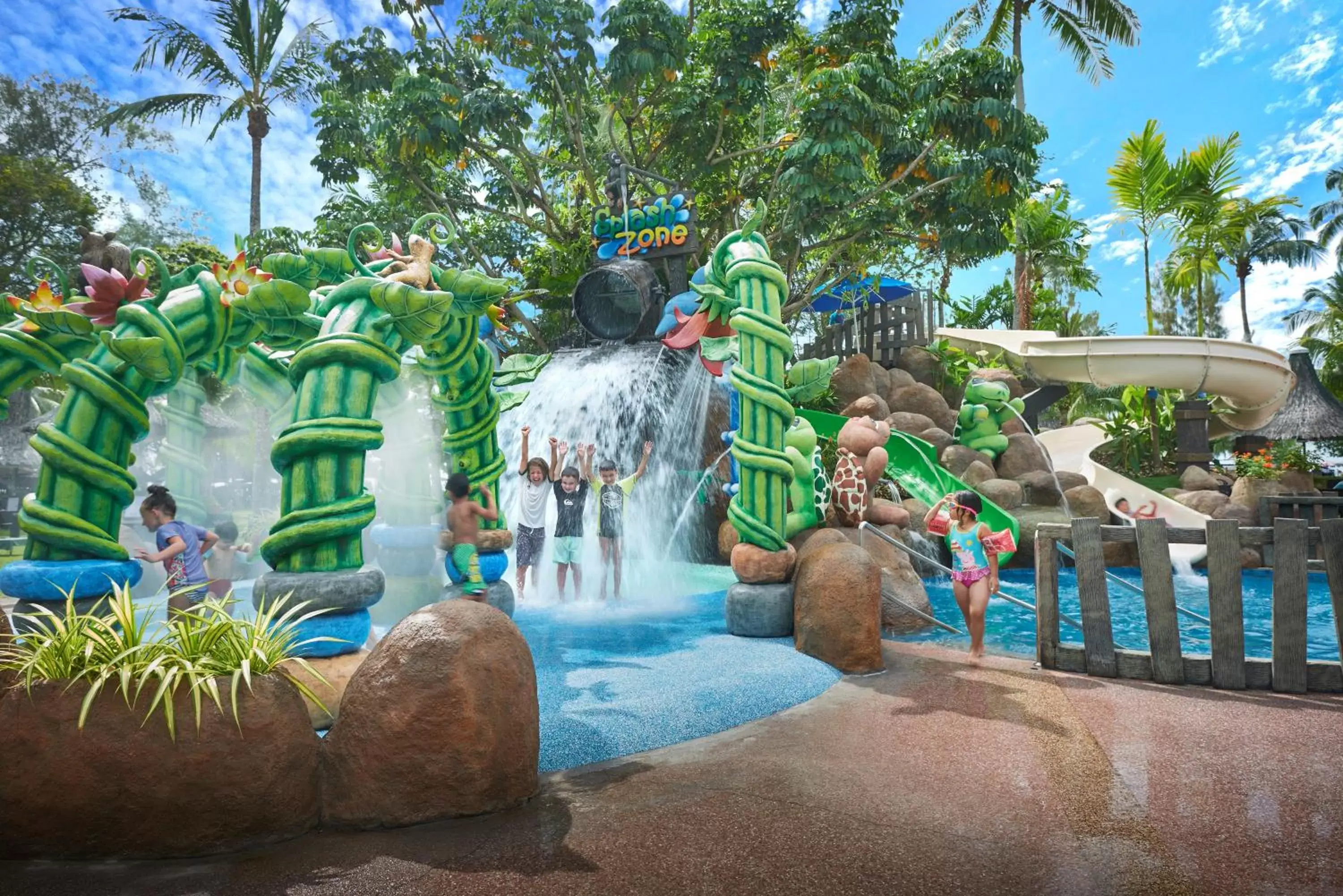 Children play ground, Children's Play Area in Shangri-La Golden Sands, Penang