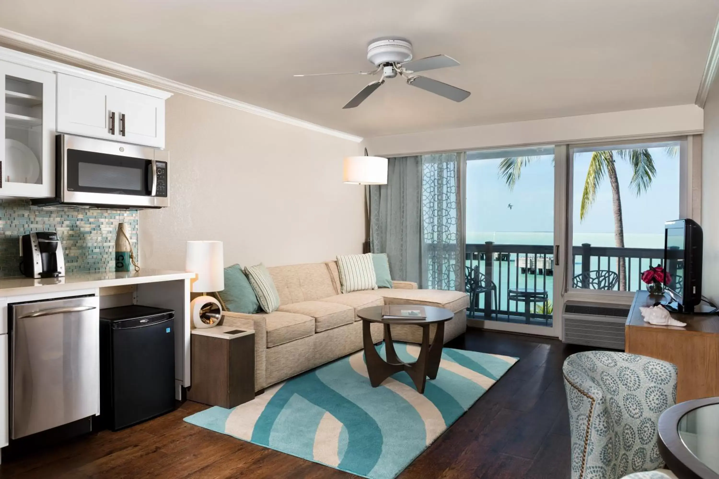 Seating Area in Opal Key Resort & Marina