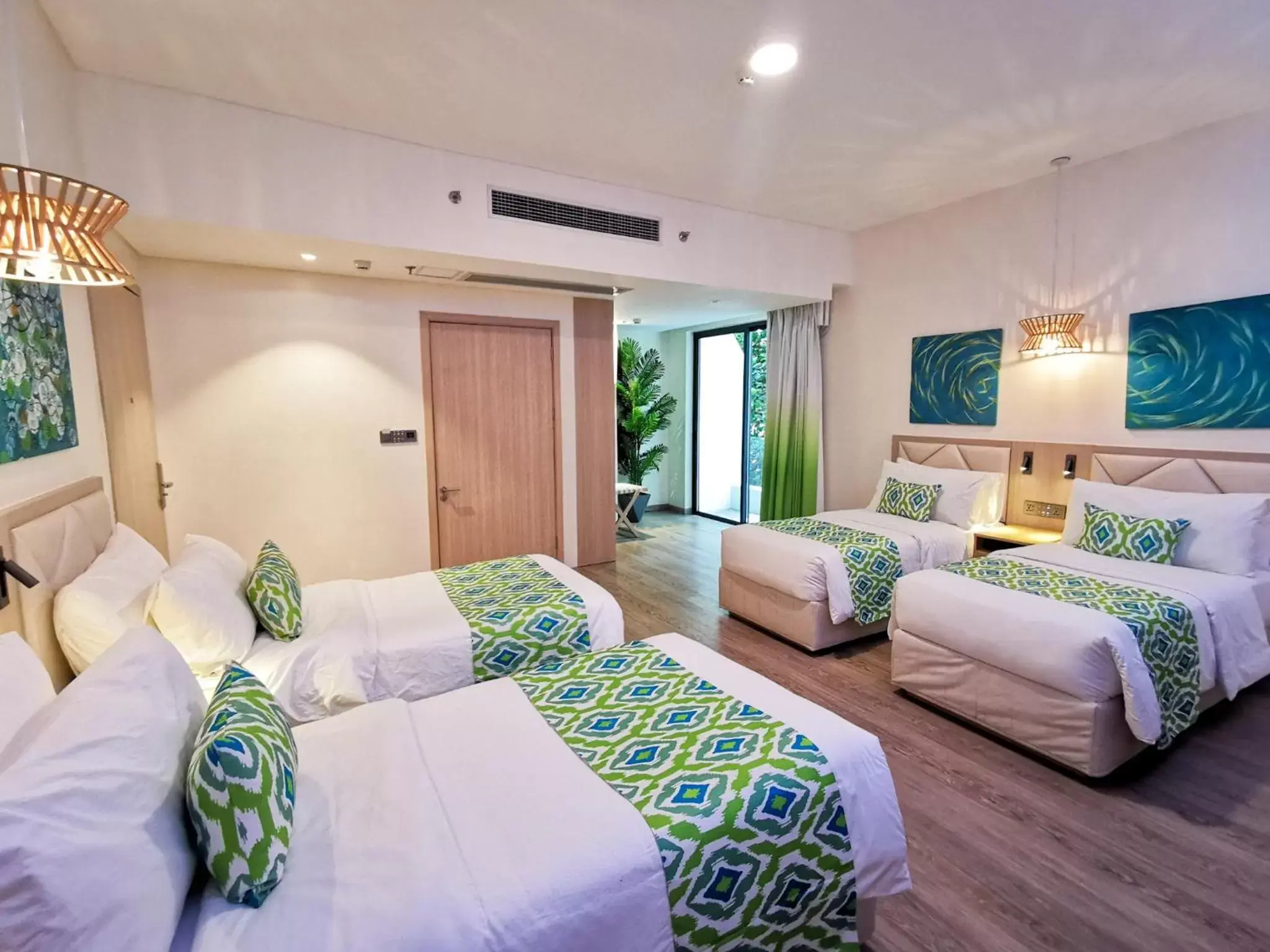 Bed in Lime Resort El Nido Bed in Lime Resort El Nido