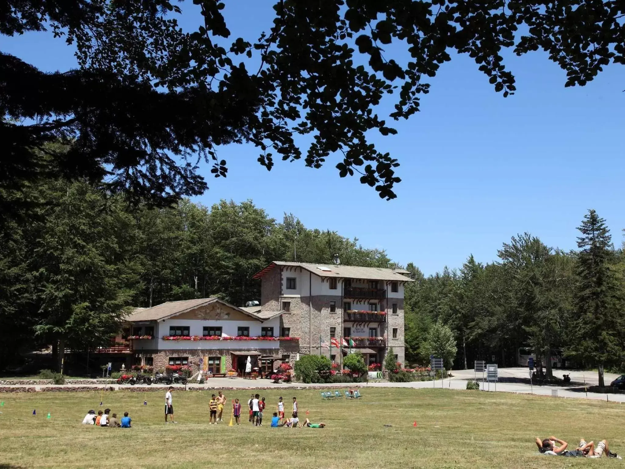 Facade/entrance, Property Building in Albergo Le Macinaie - Monte Amiata