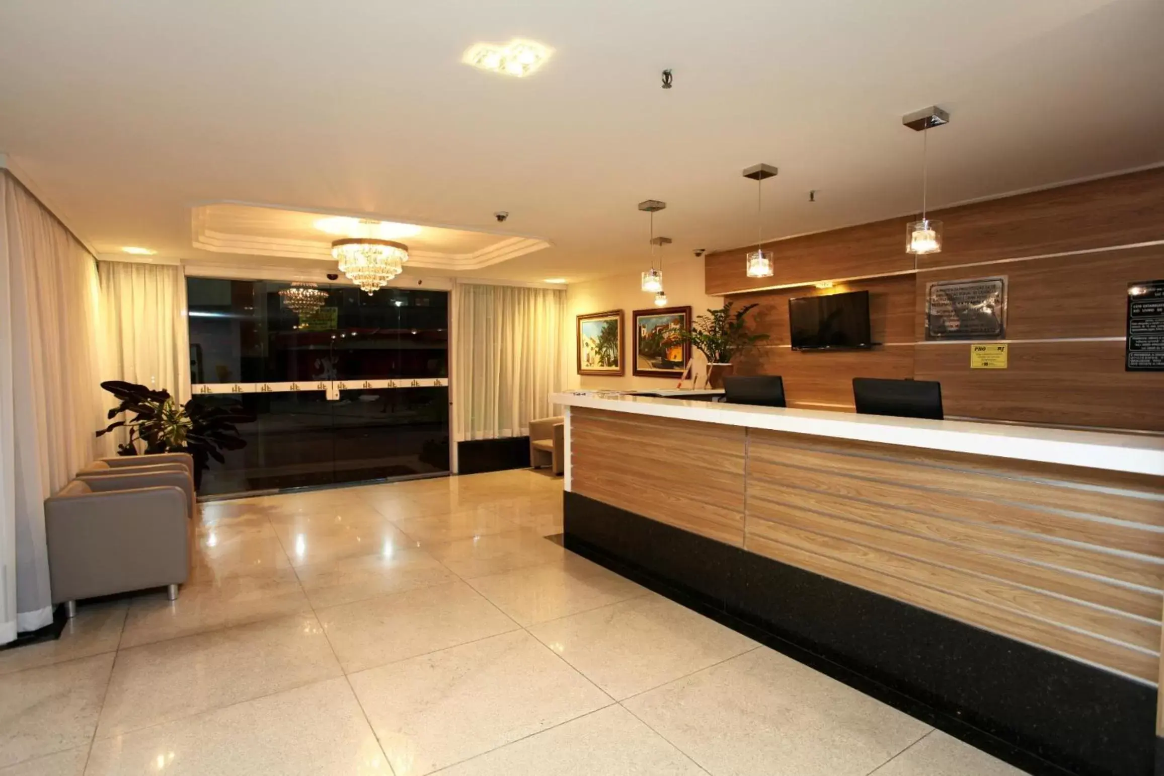 Facade/entrance, Lobby/Reception in Fluminense Hotel