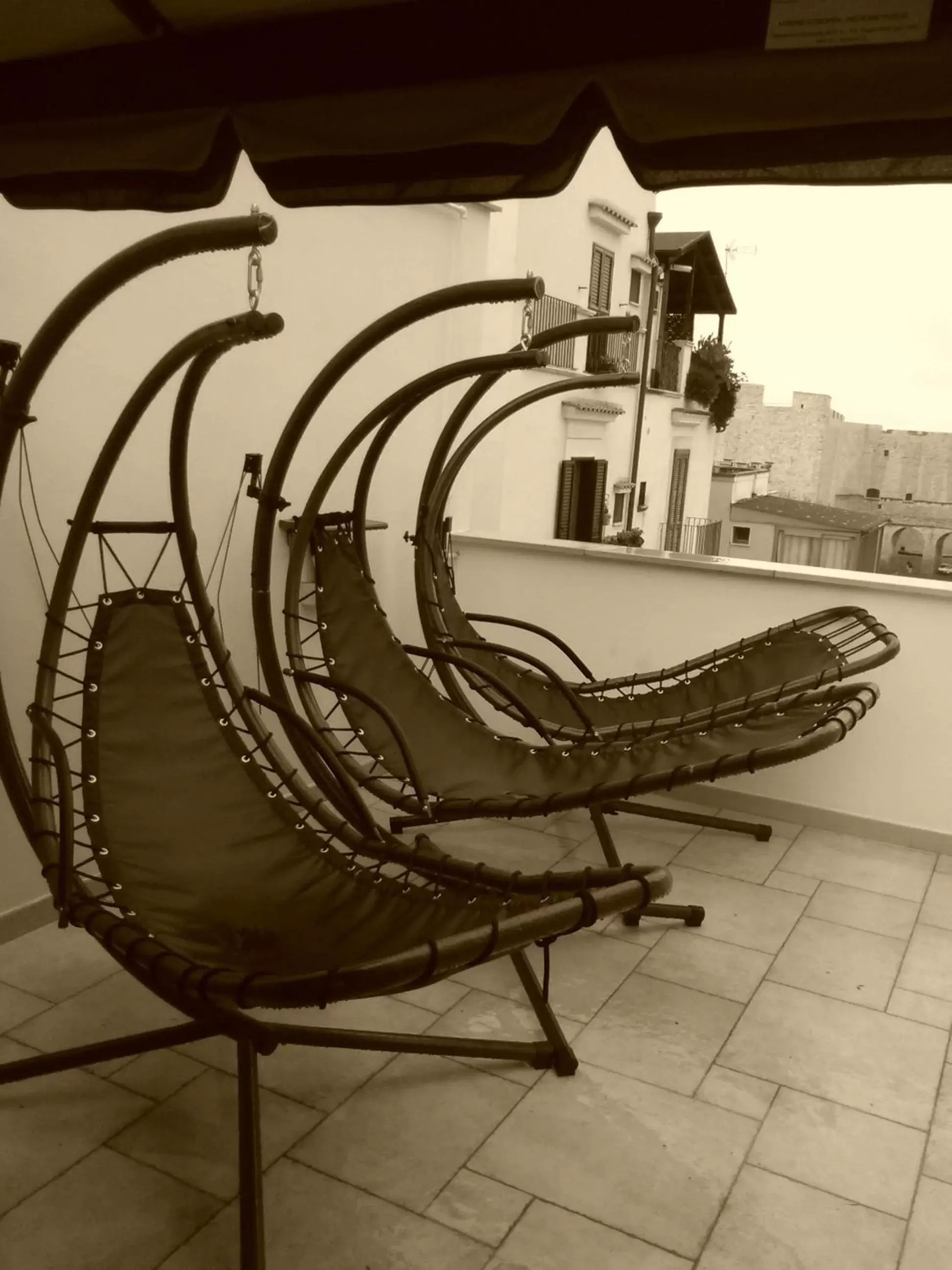 Balcony/Terrace in B&B Il Campanile