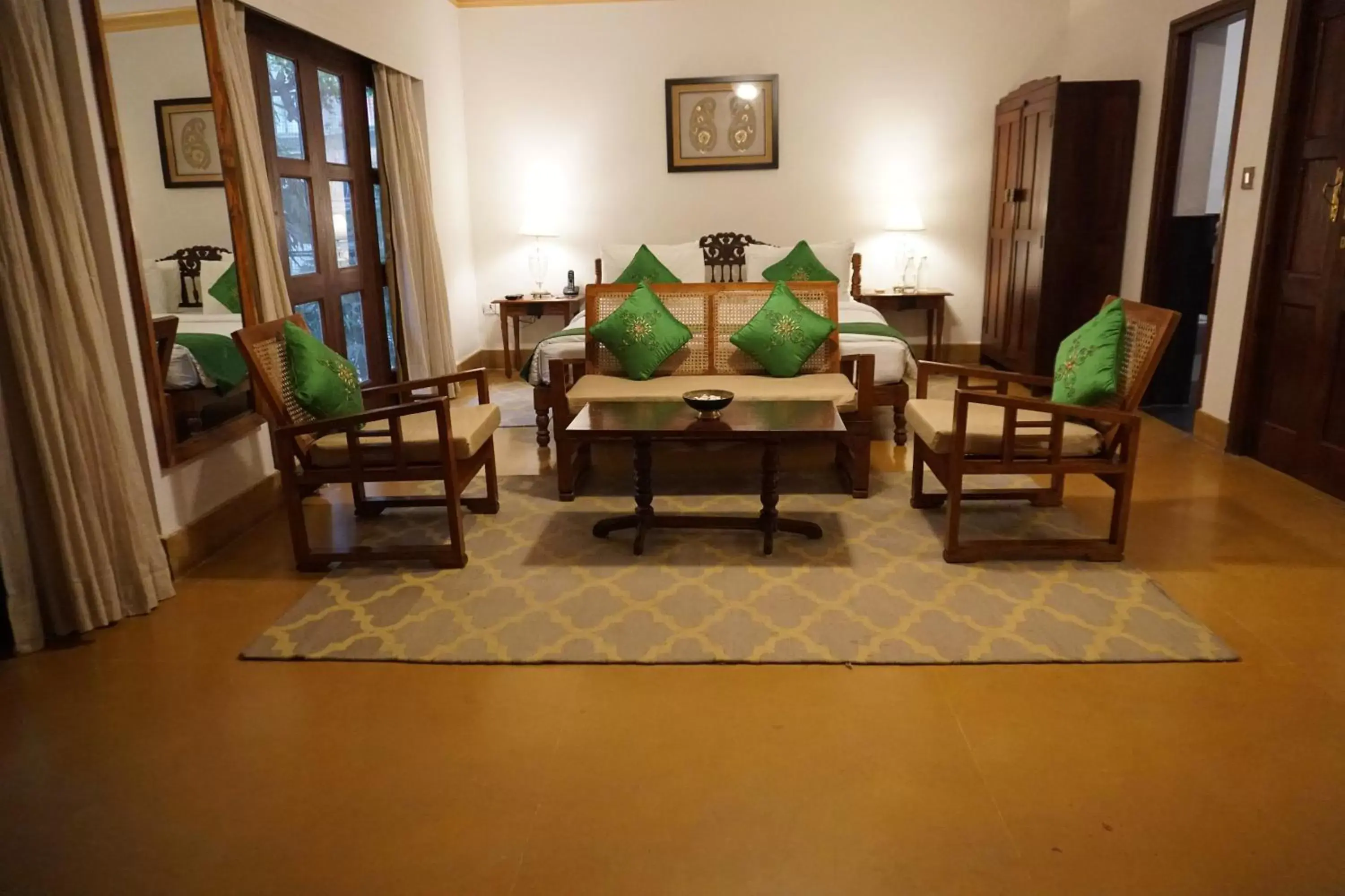 Bedroom, Seating Area in lebua Lucknow