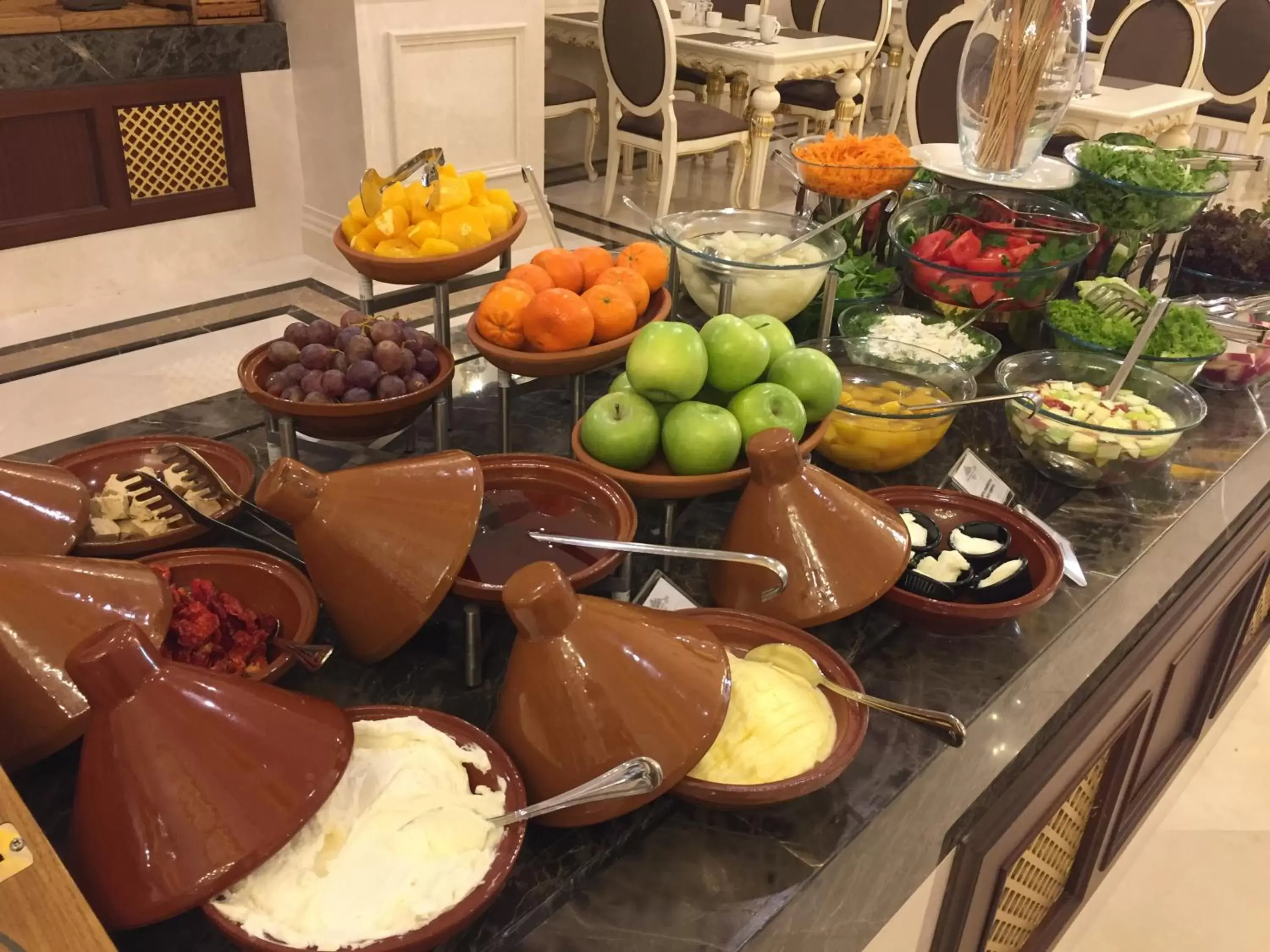 Buffet breakfast in Ottoman's Life Hotel Deluxe