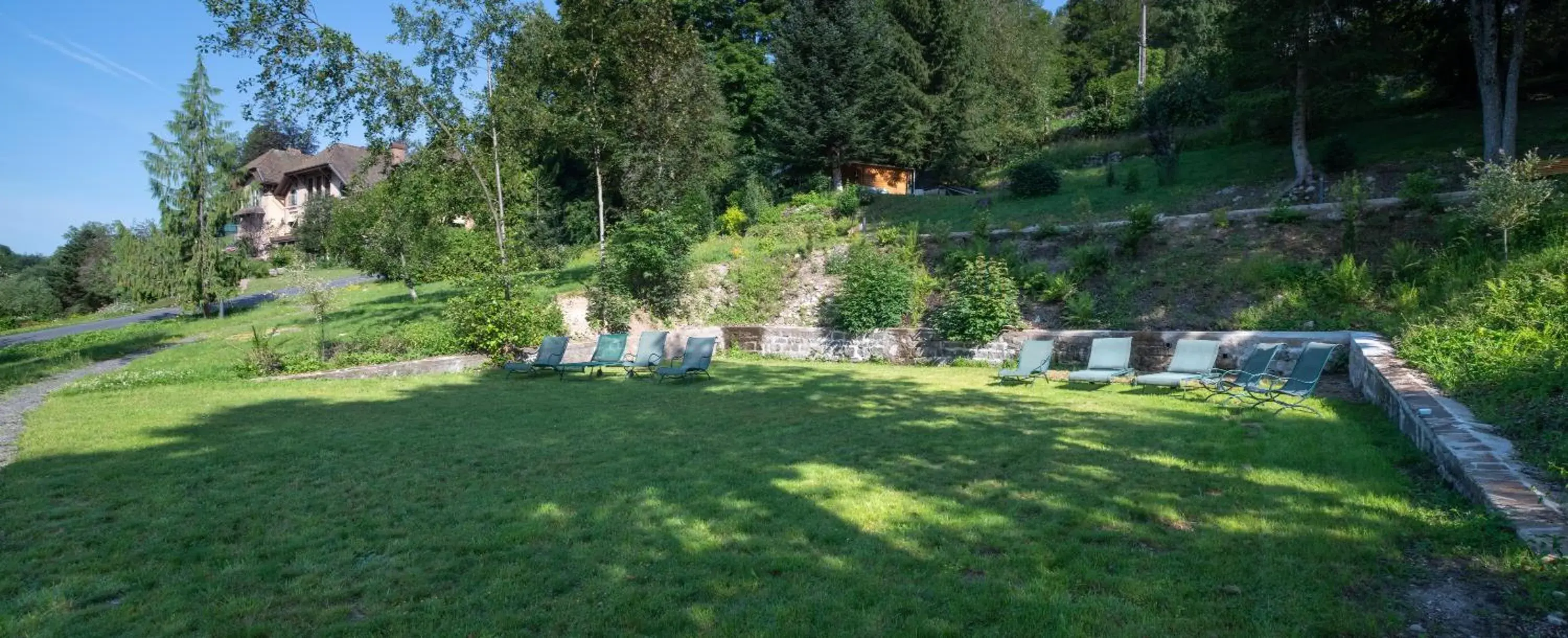 Garden in Le Manoir Au Lac