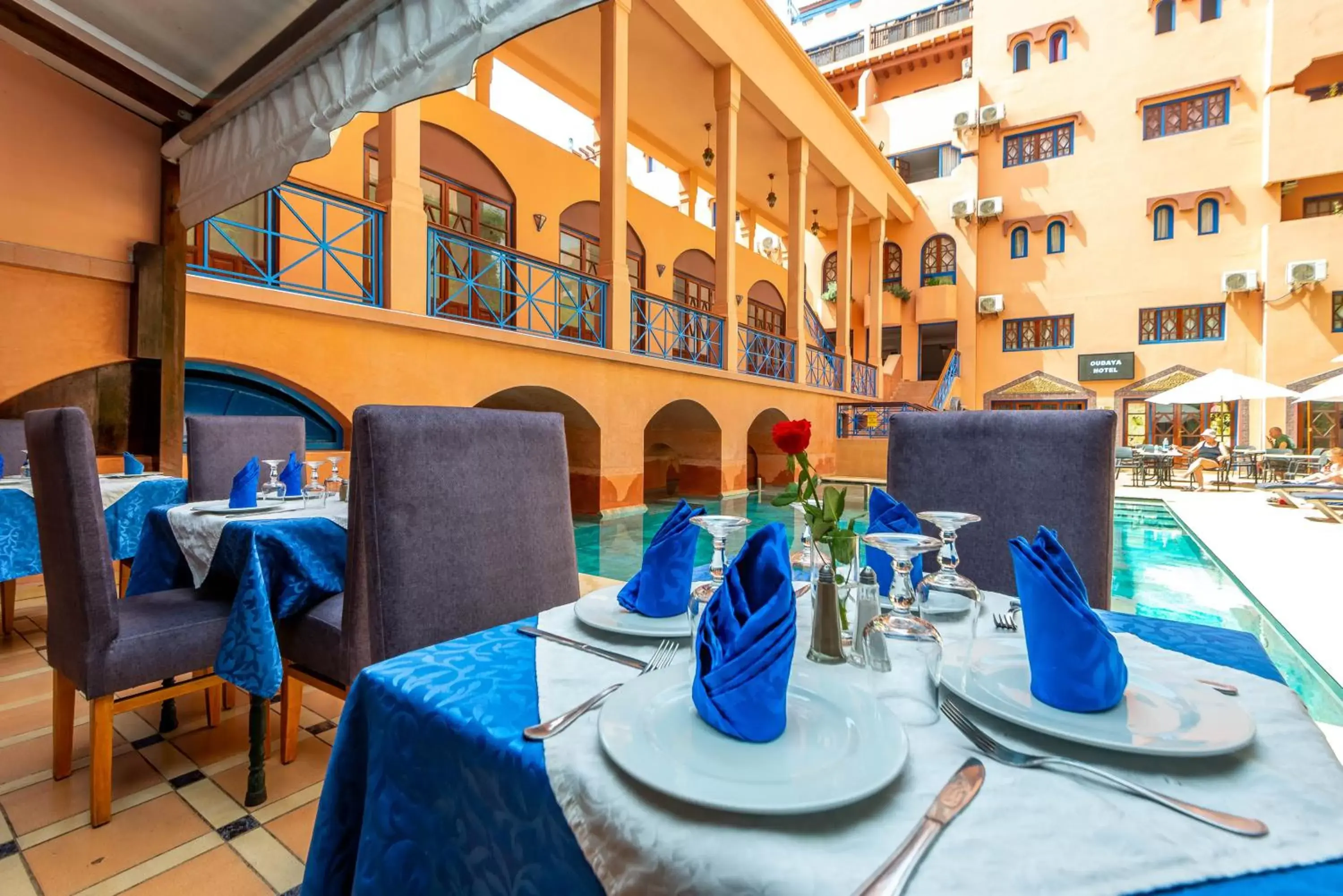 Restaurant/Places to Eat in Hotel Oudaya