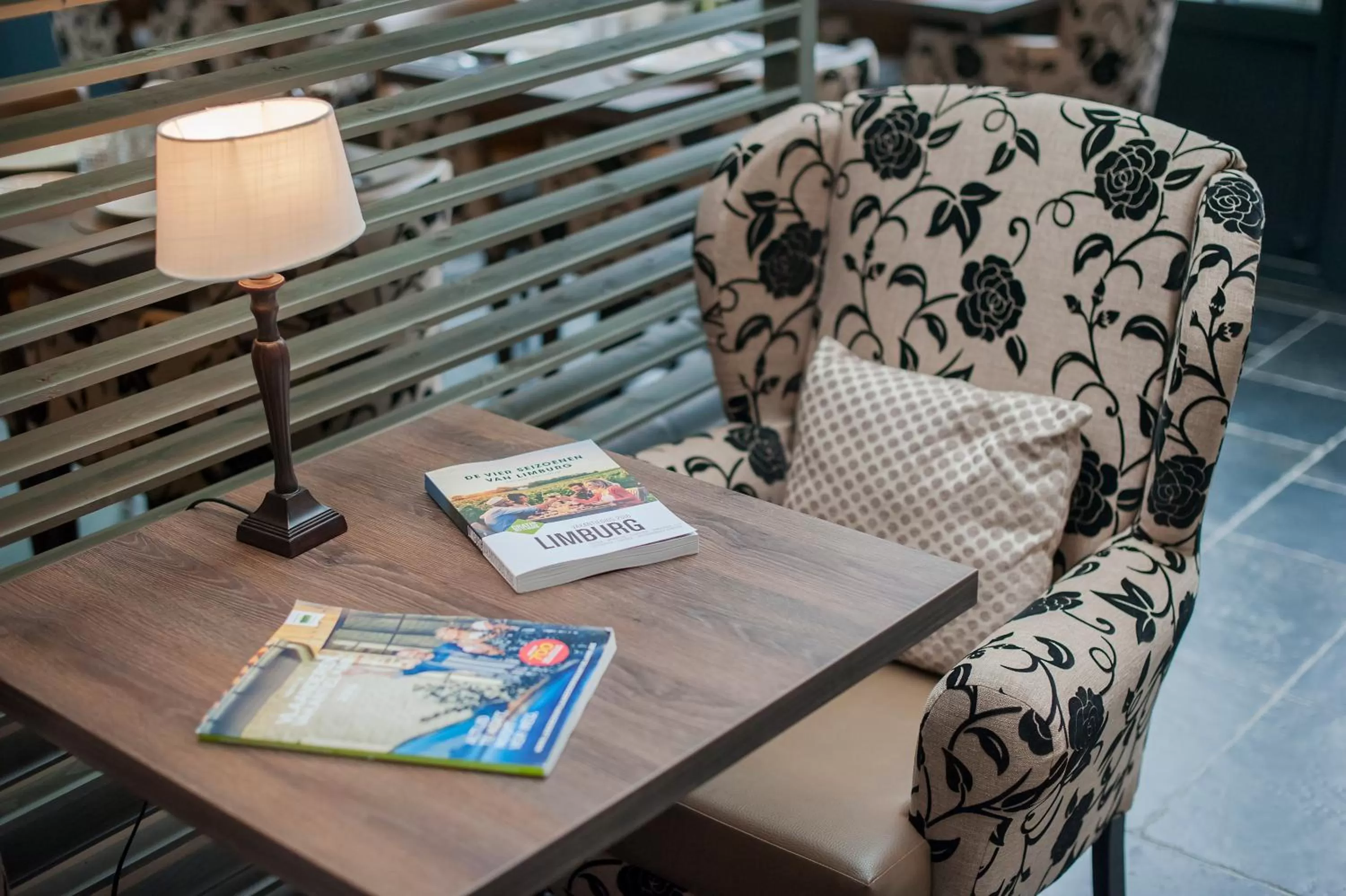 Seating area in Boutique Hotel Huys van Steyns