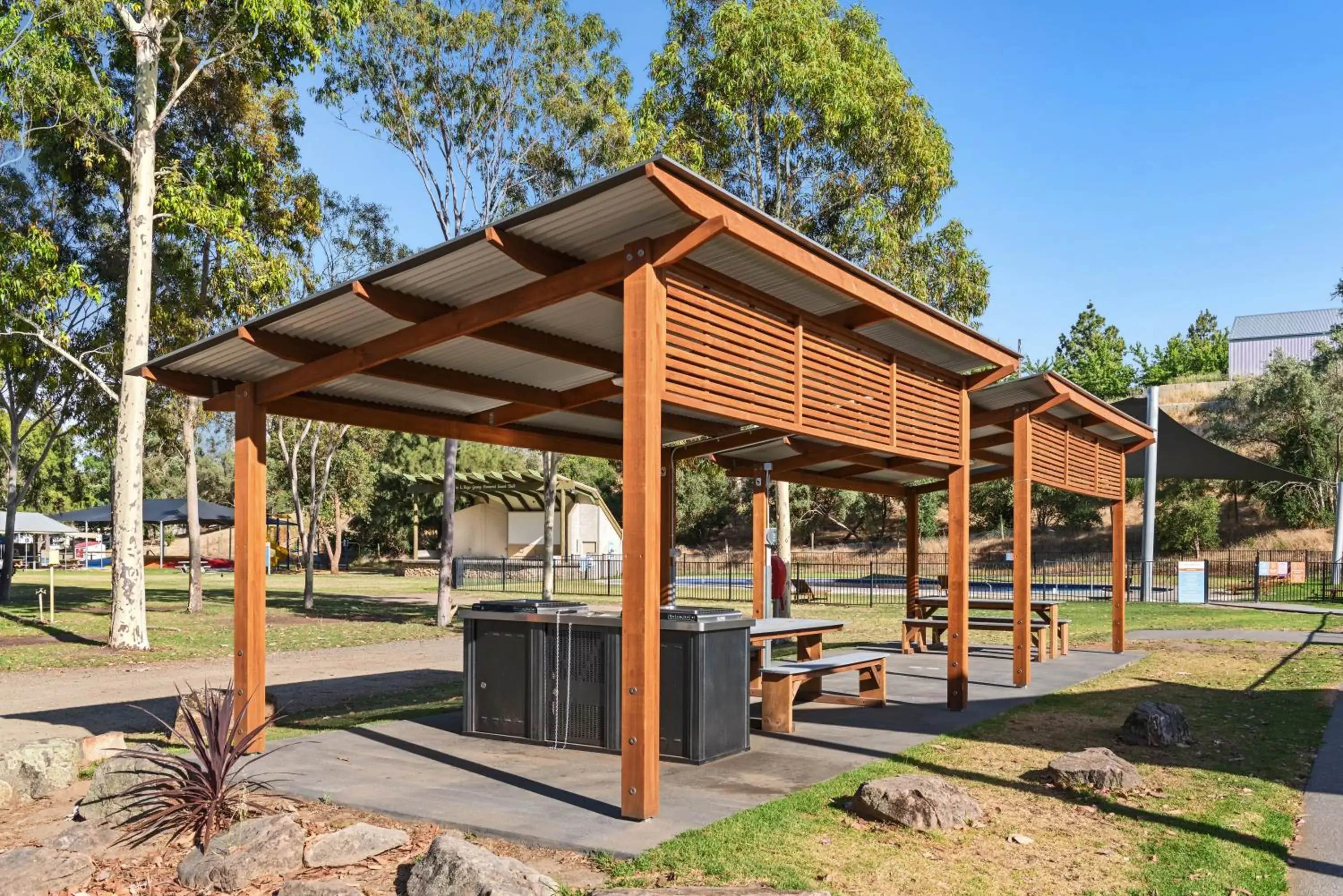 BBQ facilities in Discovery Parks - Barossa Valley