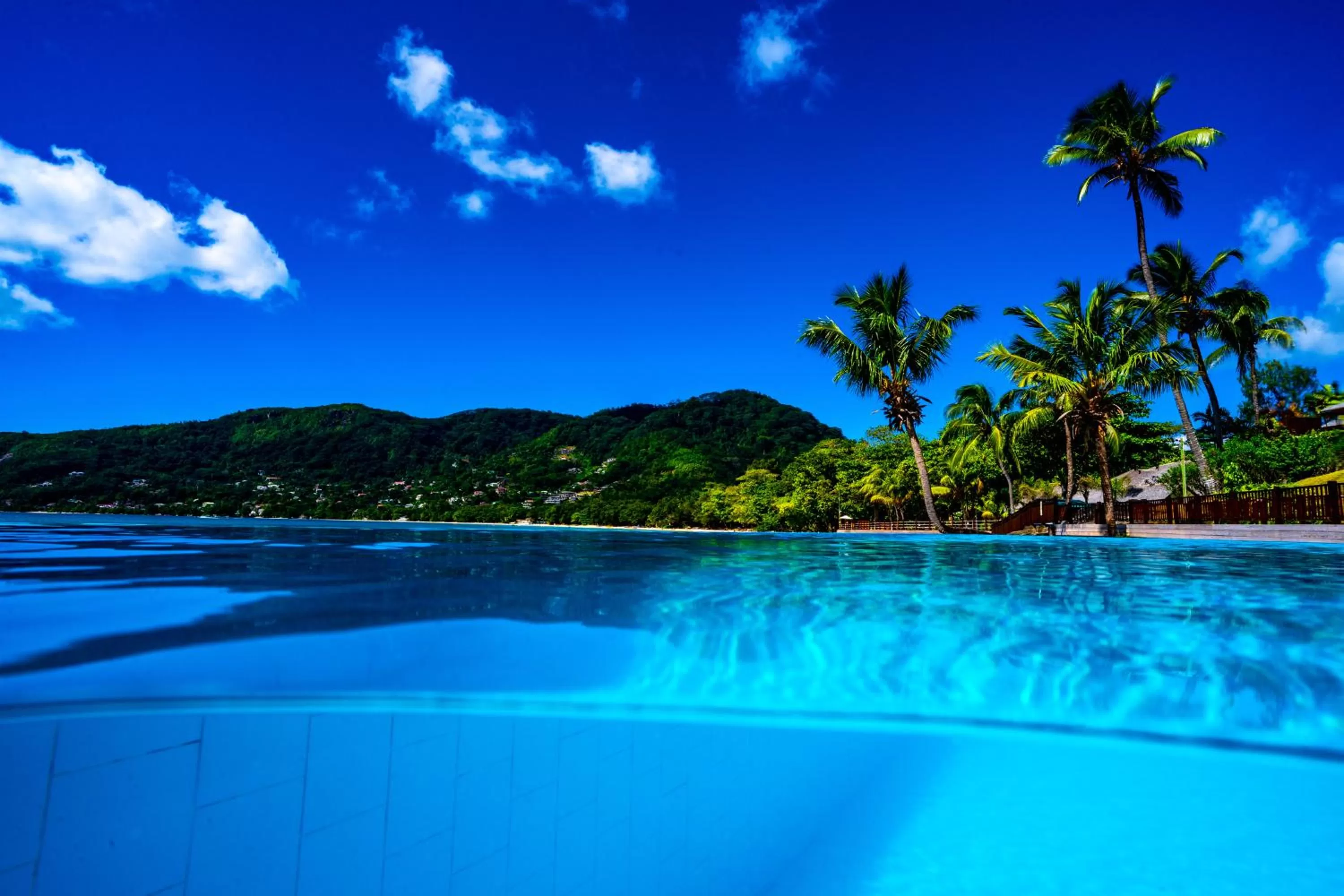 Pool view in Fisherman's Cove Resort - closed for complete renovation - Visit our sister property STORY Seychelles for your stay