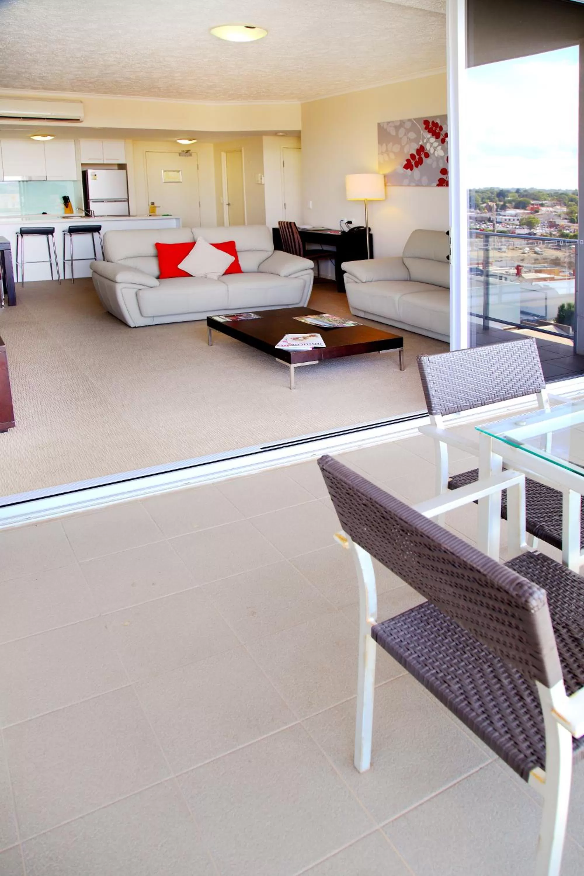 Balcony/Terrace in Toowoomba Central Plaza Apartment Hotel Official