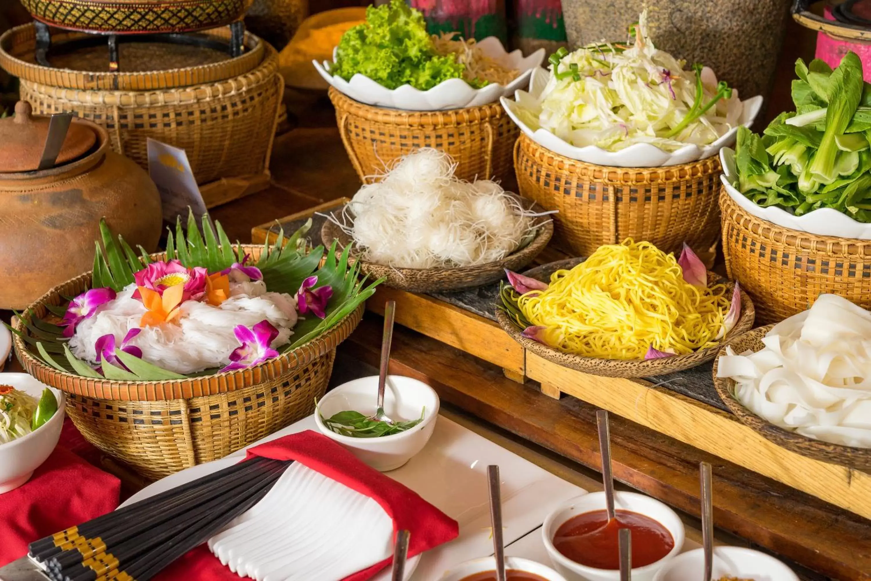 Buffet breakfast in Golden Temple Residence