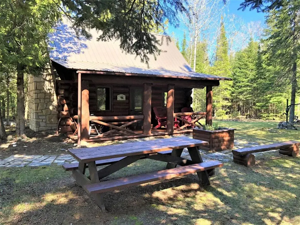 Patio in Drummond Island Resort & Conference Center