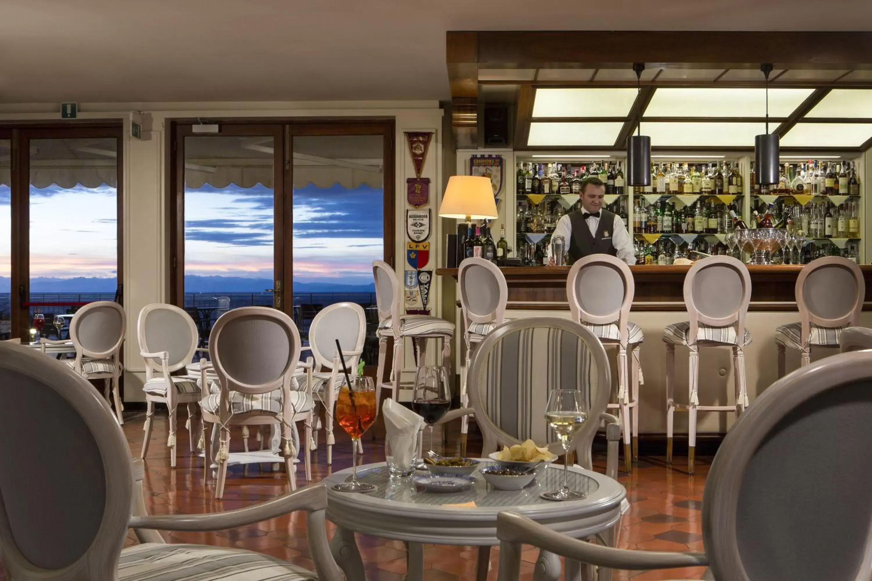 Lounge or bar, Restaurant/Places to Eat in Hotel Cenobio Dei Dogi