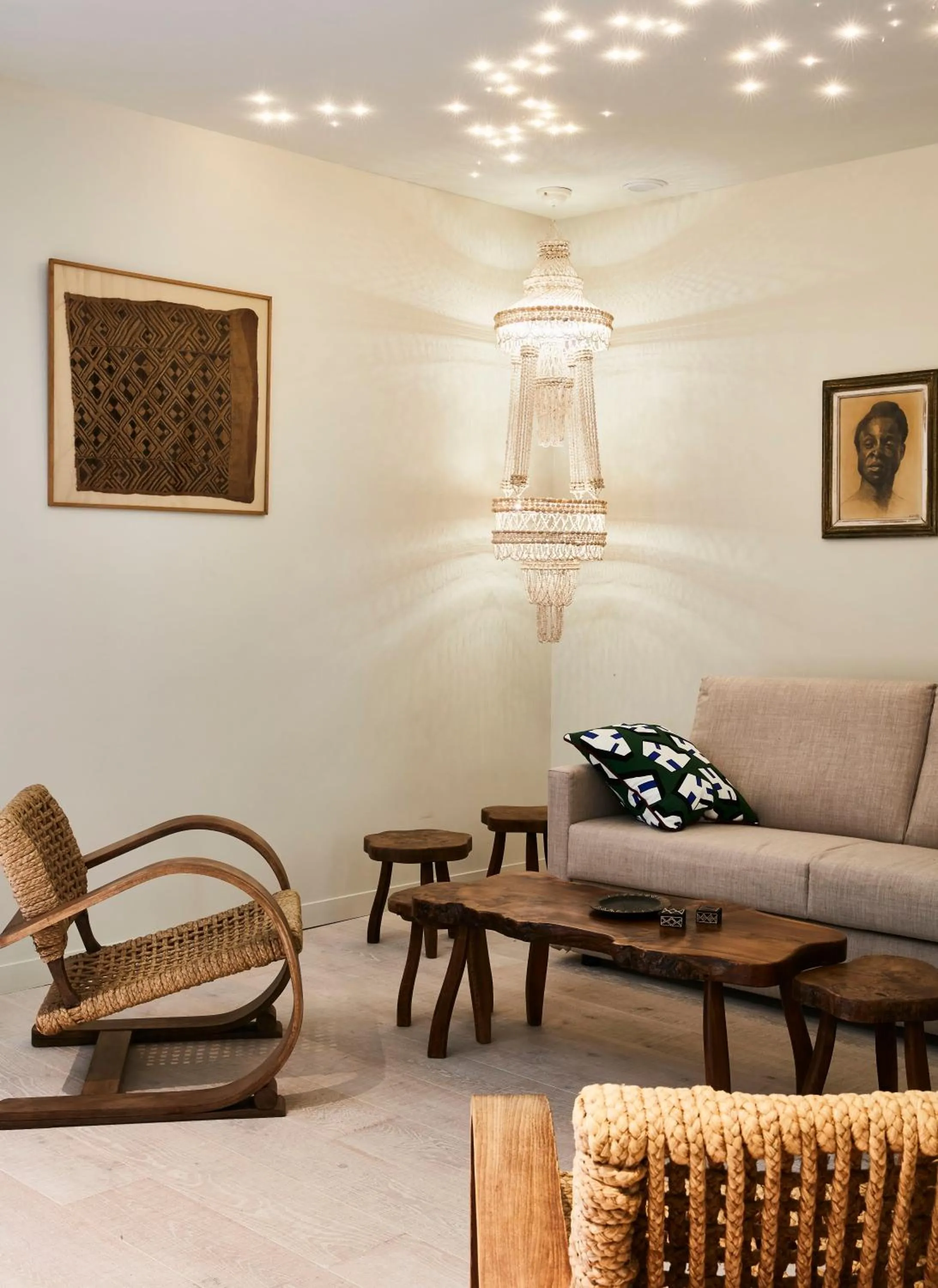 Living room in Eden Lodge Paris