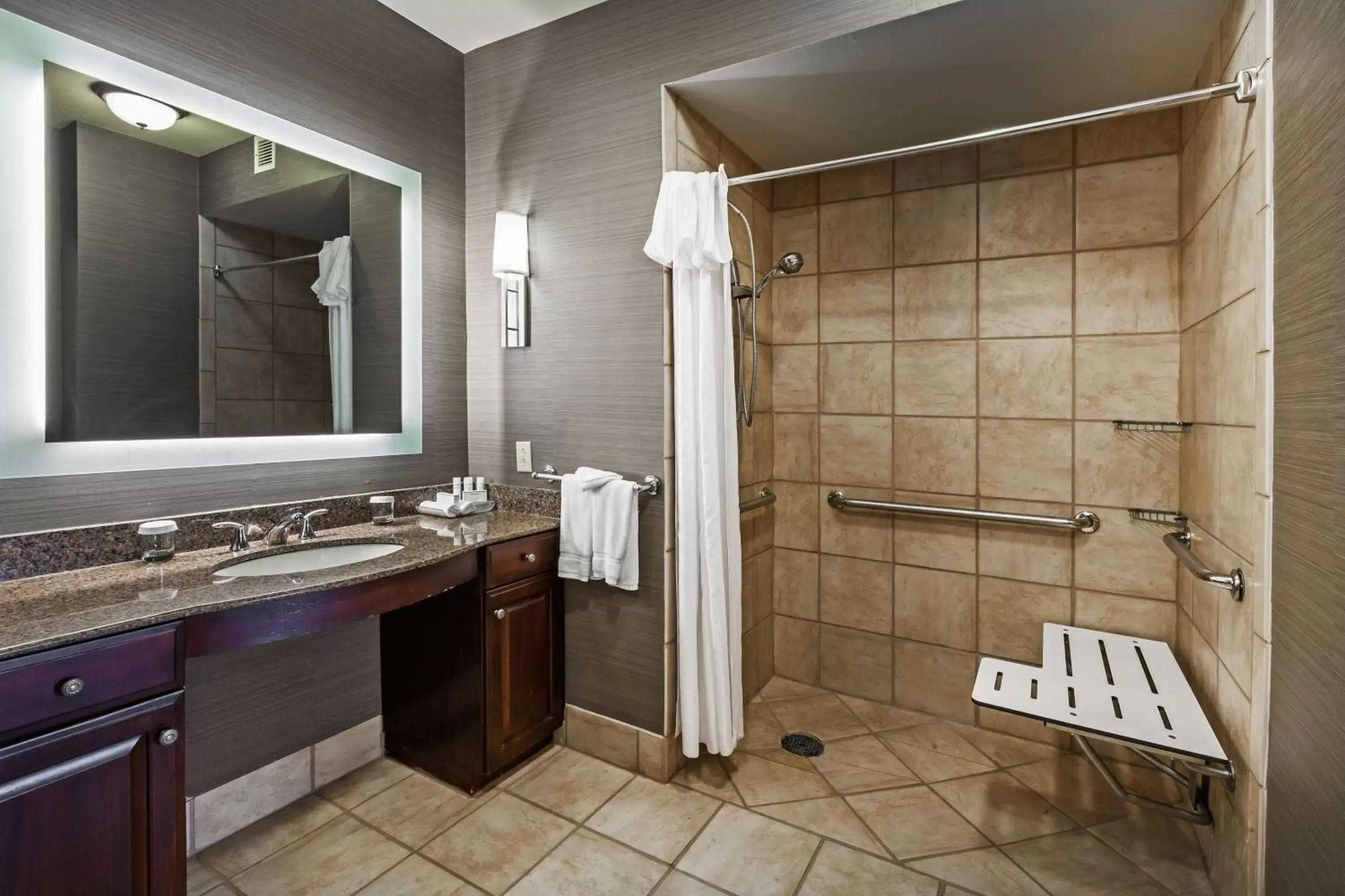 Bathroom in Homewood Suites Wichita Falls