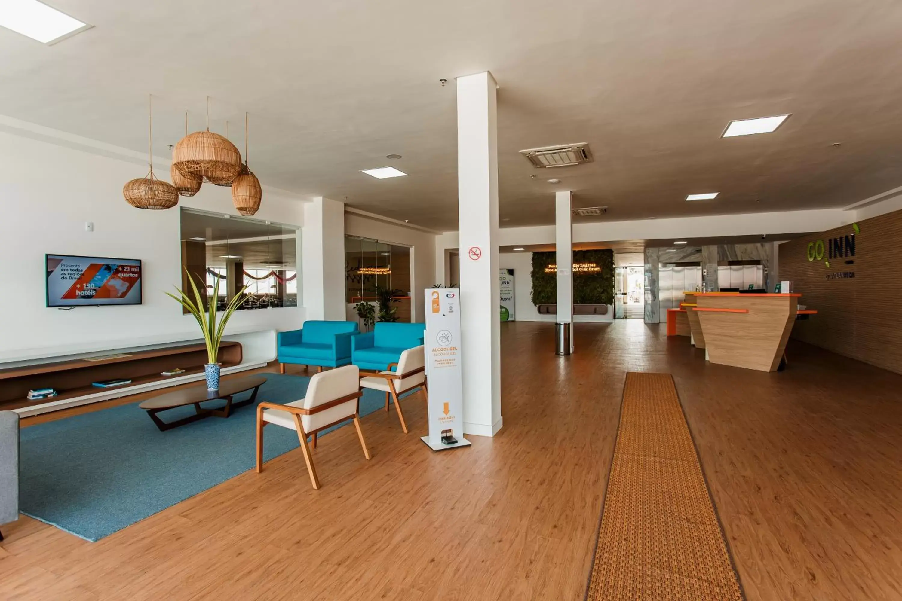 Lobby or reception in Go Inn Goiana