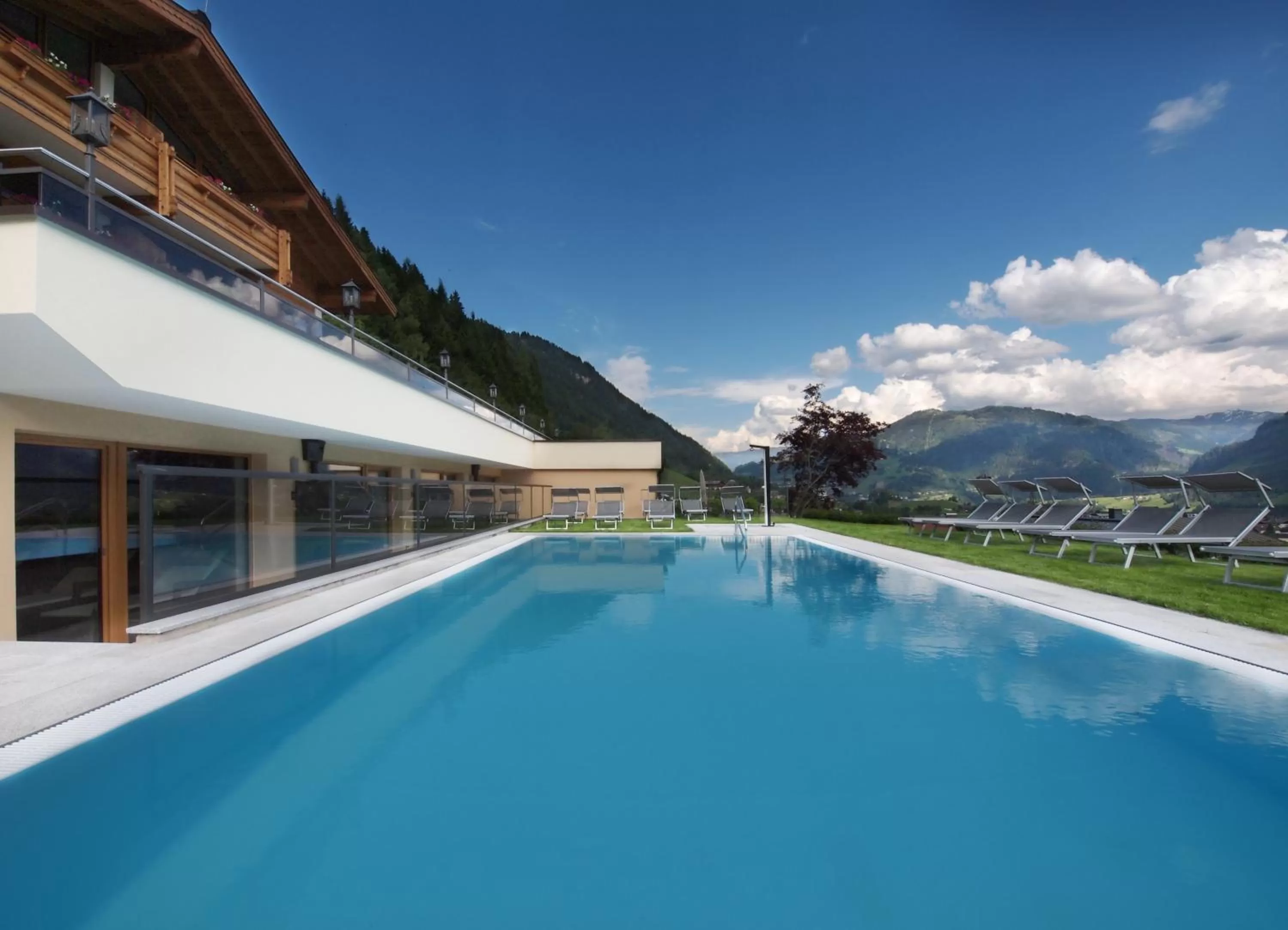 Swimming pool in Hotel Silberfux