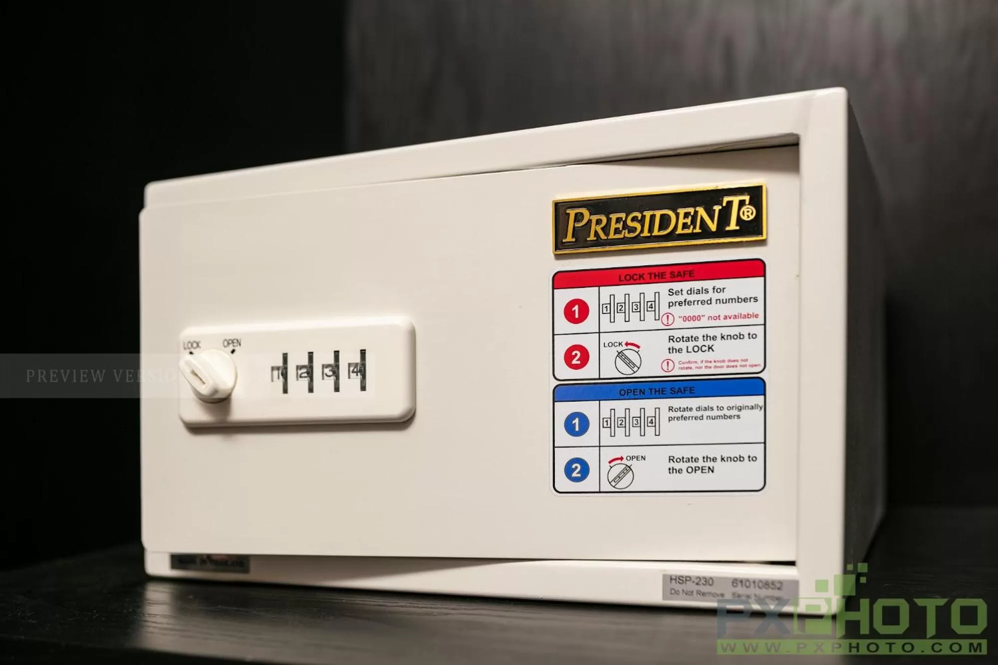 safe in Hanoi Paradise Center Hotel & Spa