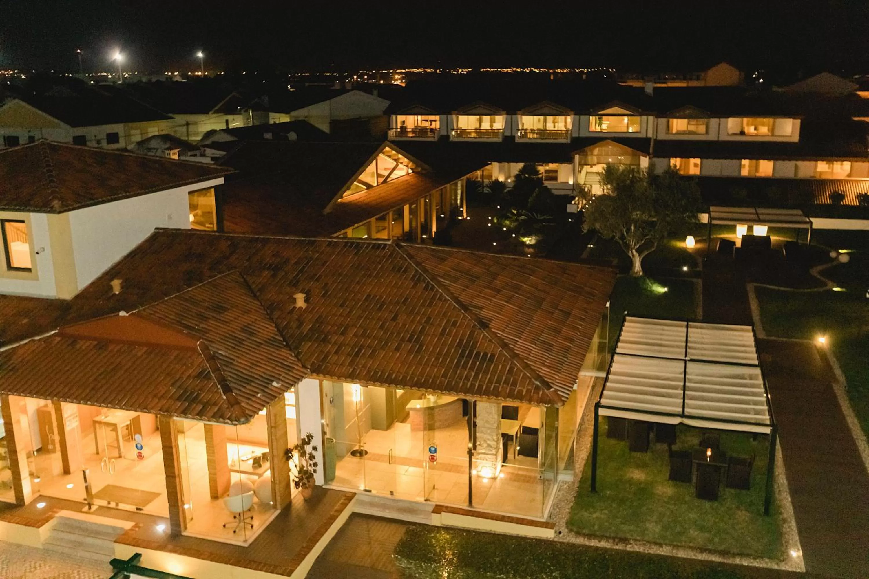 Bird's eye view in Hotel Lusitano