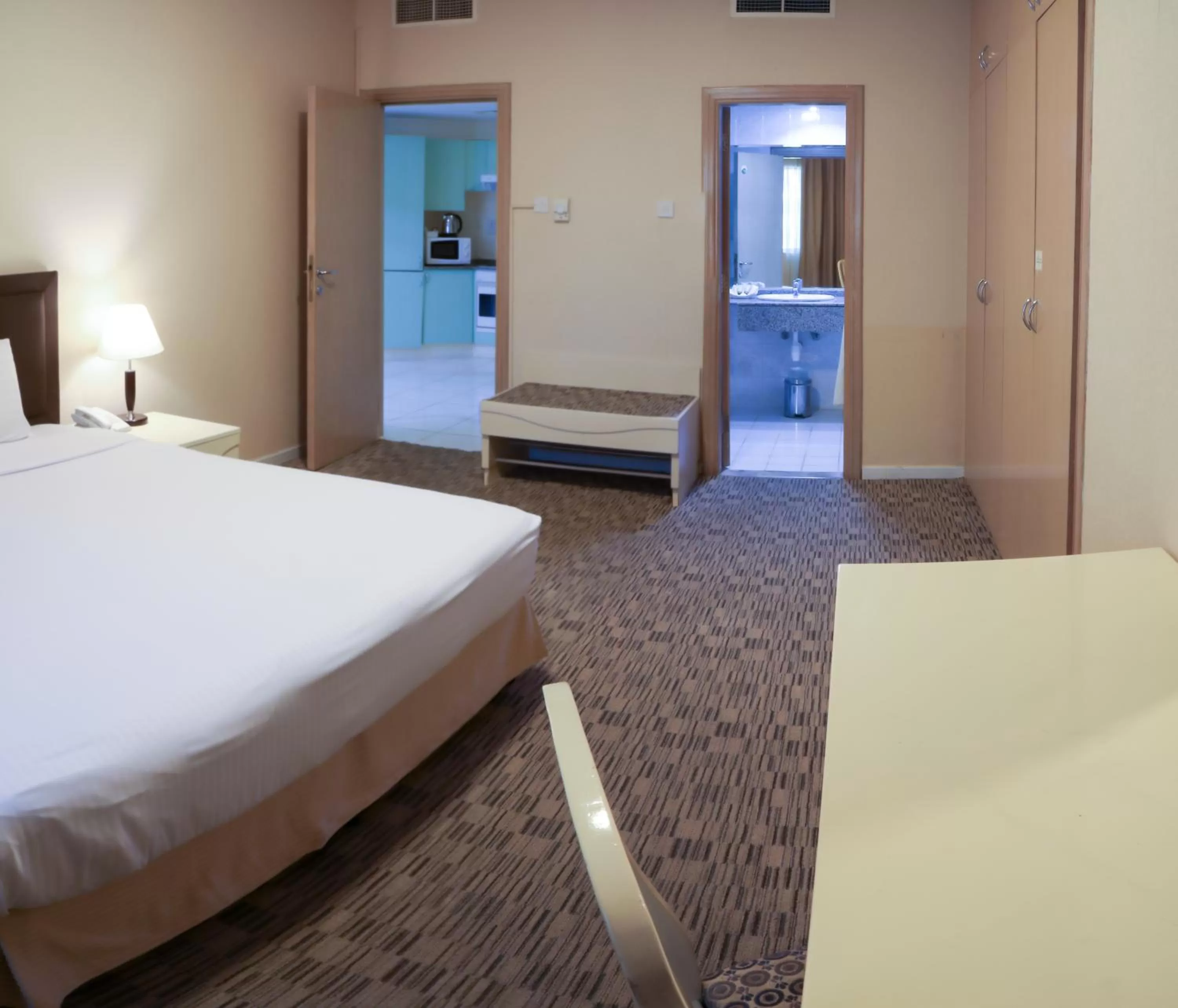 Bedroom, Bed in West Zone Pearl Hotel Apartment