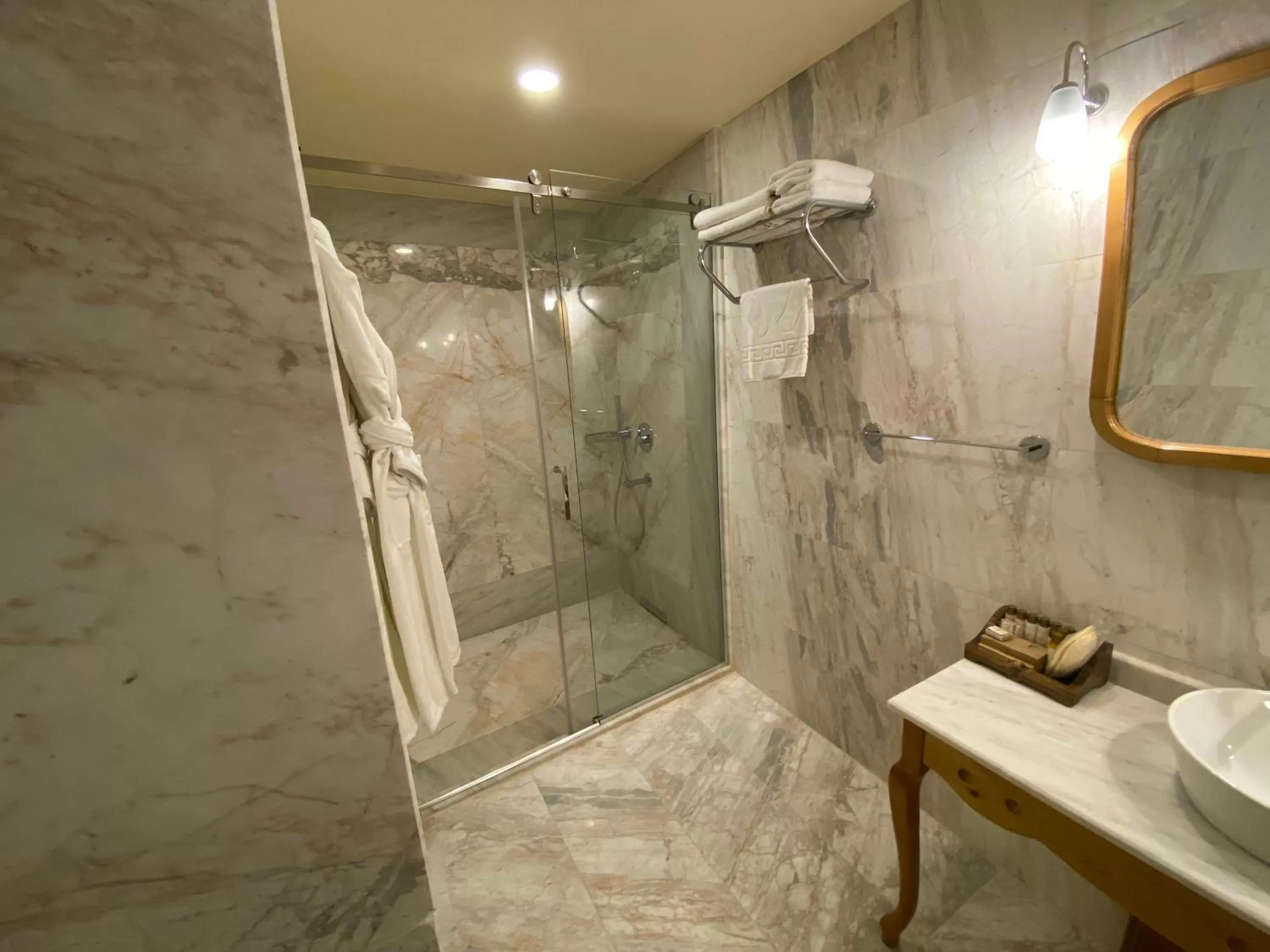 Bathroom in Cratus Stone Palace